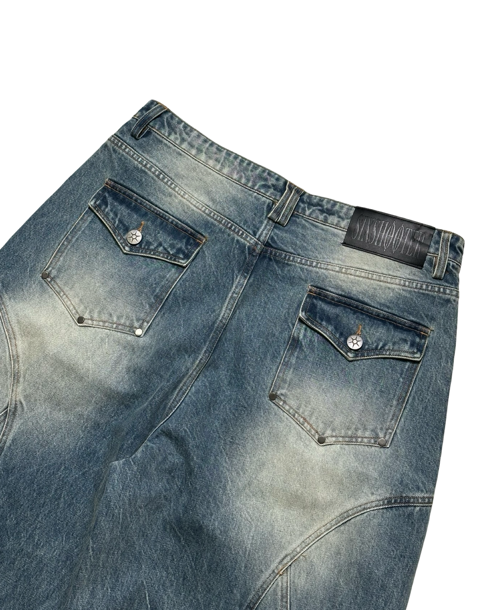 Sixshooter gallabuxur fitta 38/34