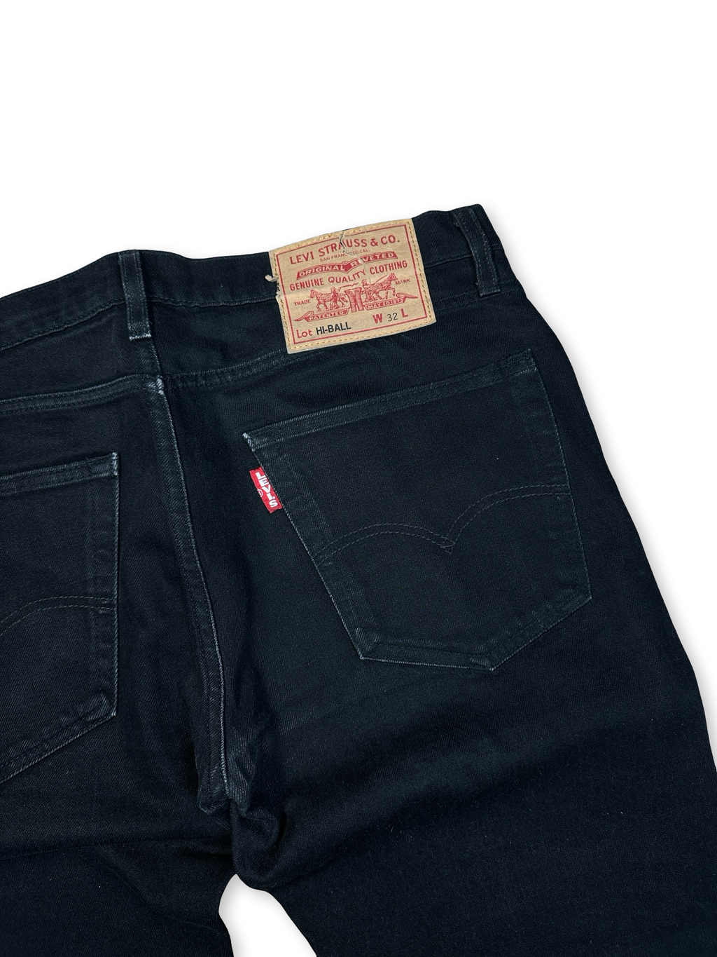 Levi's Hi-Ball galla buxur stærð 32