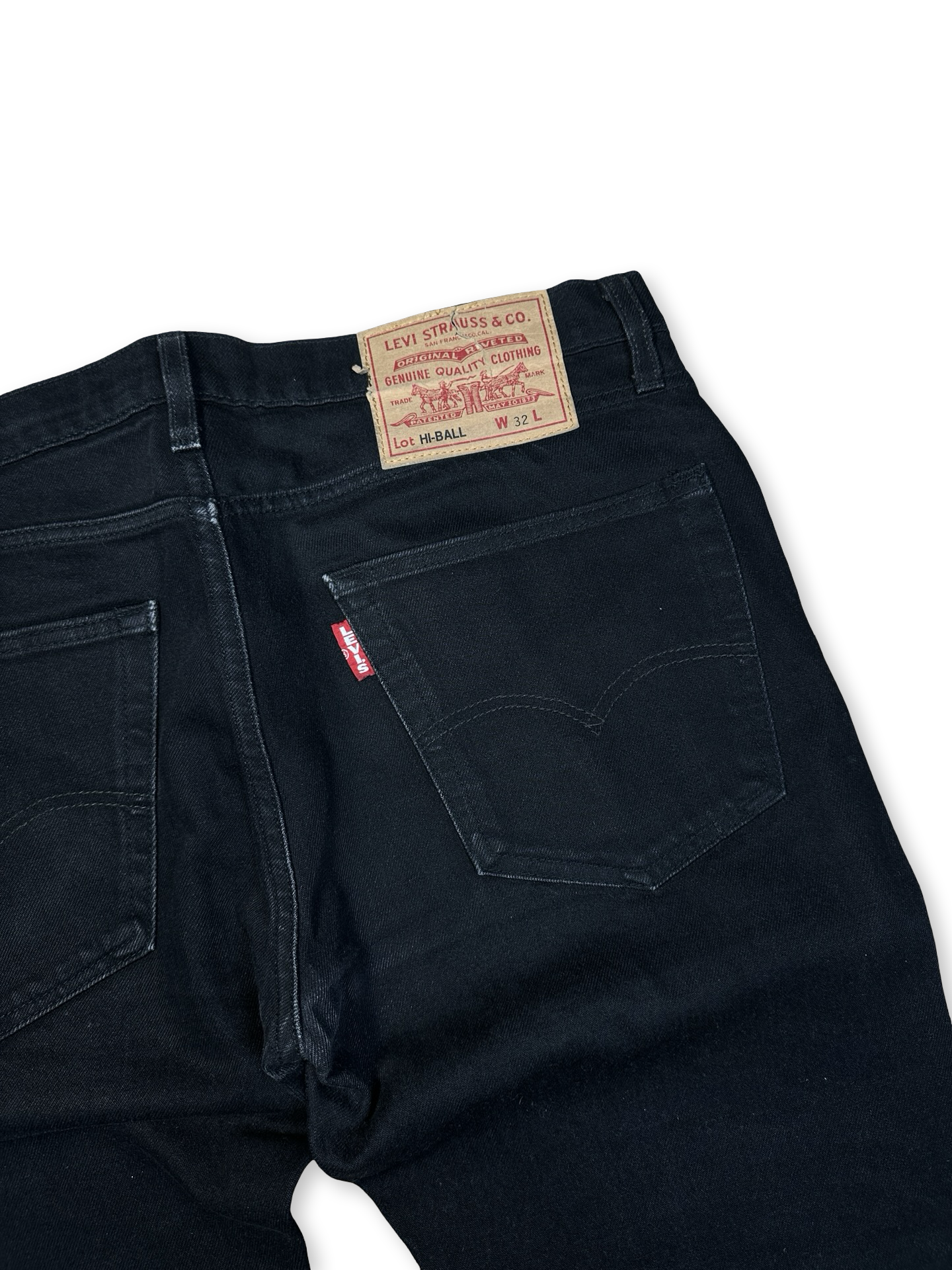 Levi's Hi-Ball galla buxur stærð 32