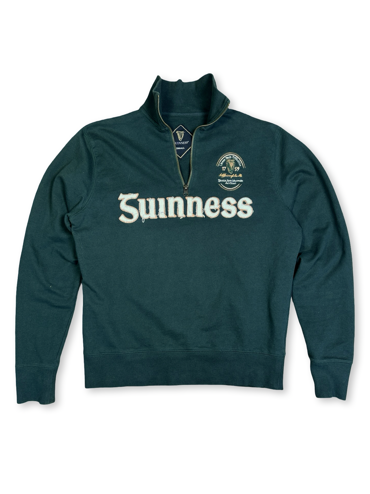 Guinness half-zip stærð S