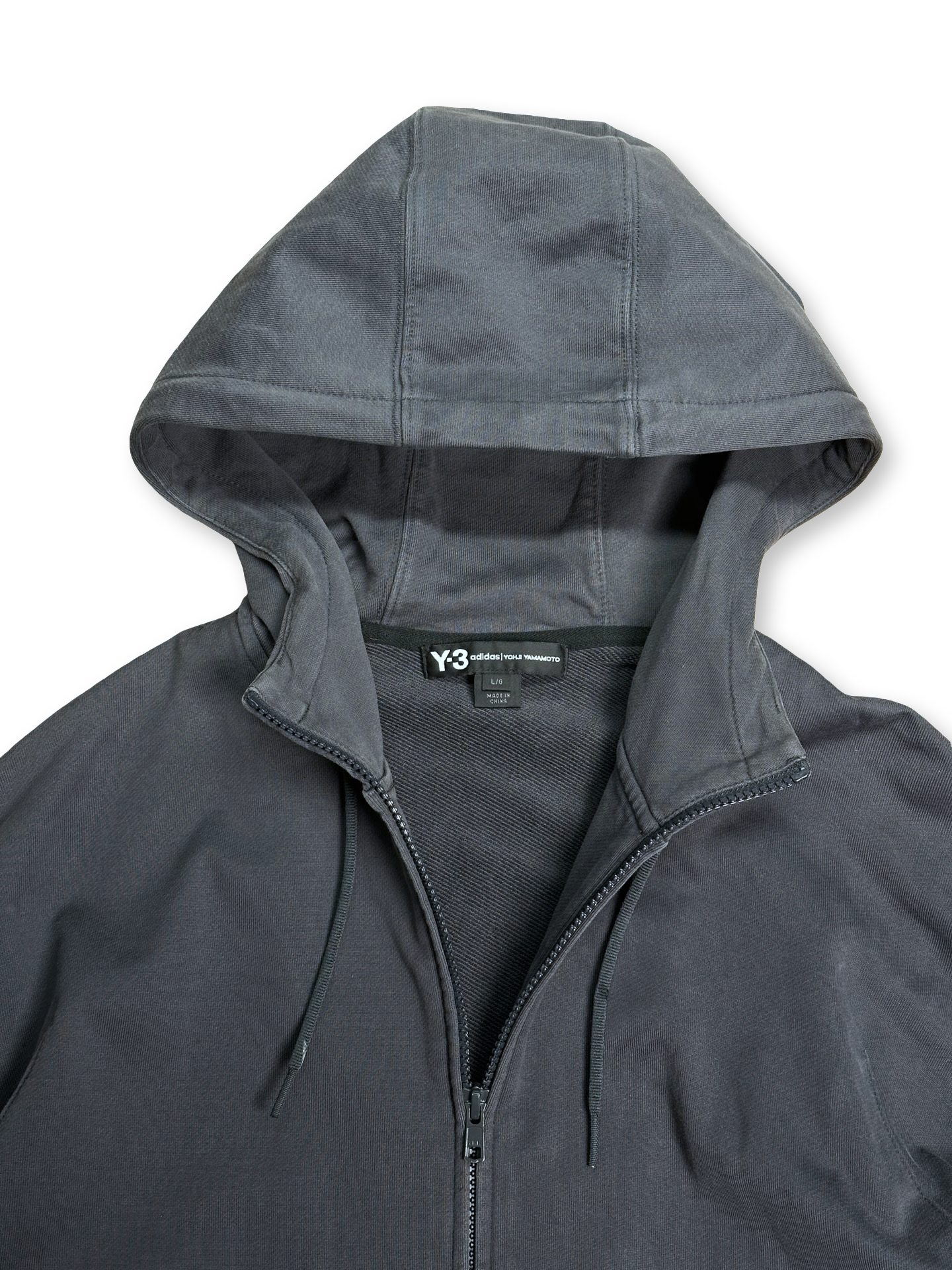 Y-3 zip up hettupeysa L