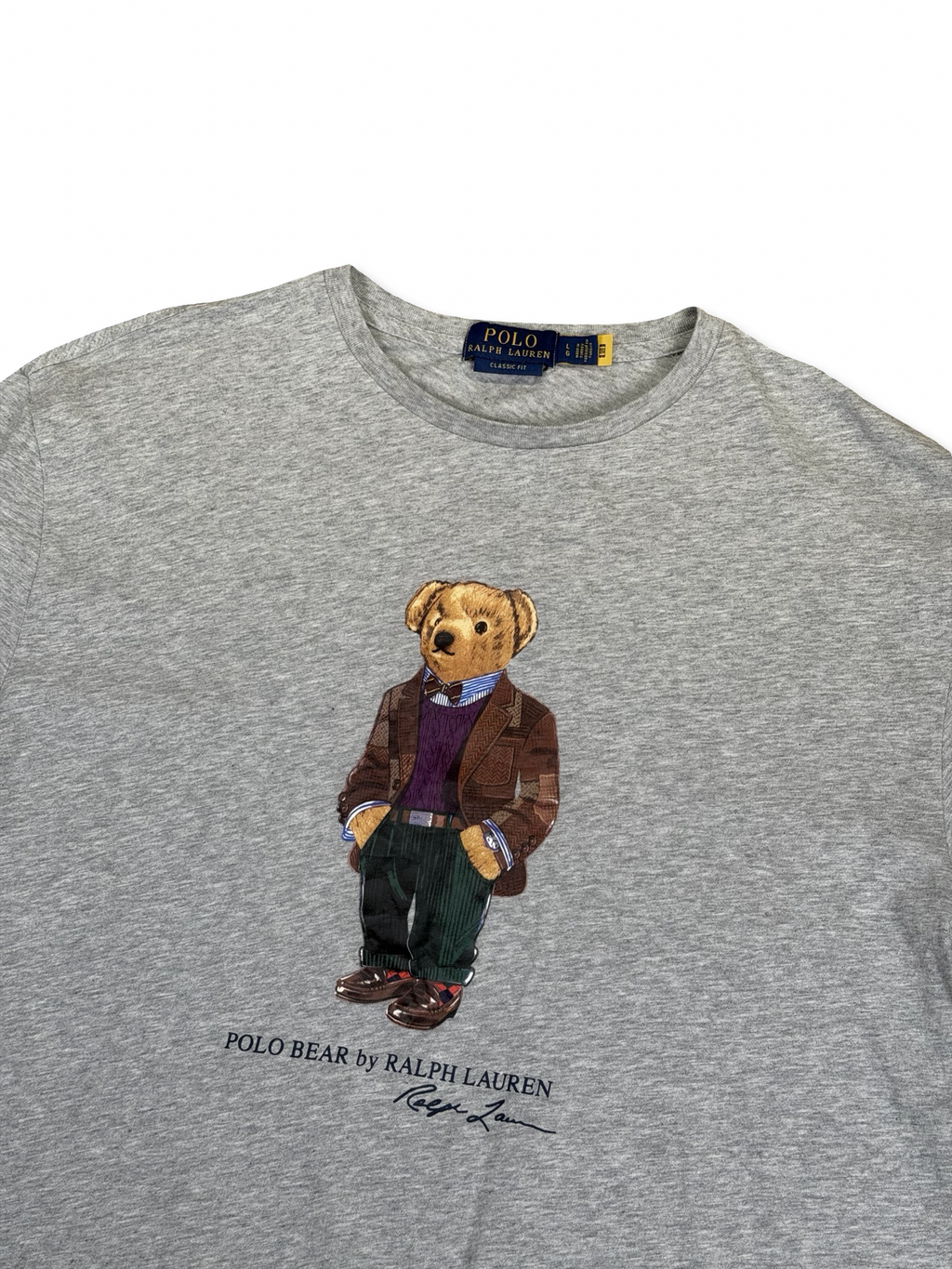Polo Bear bolur grár L