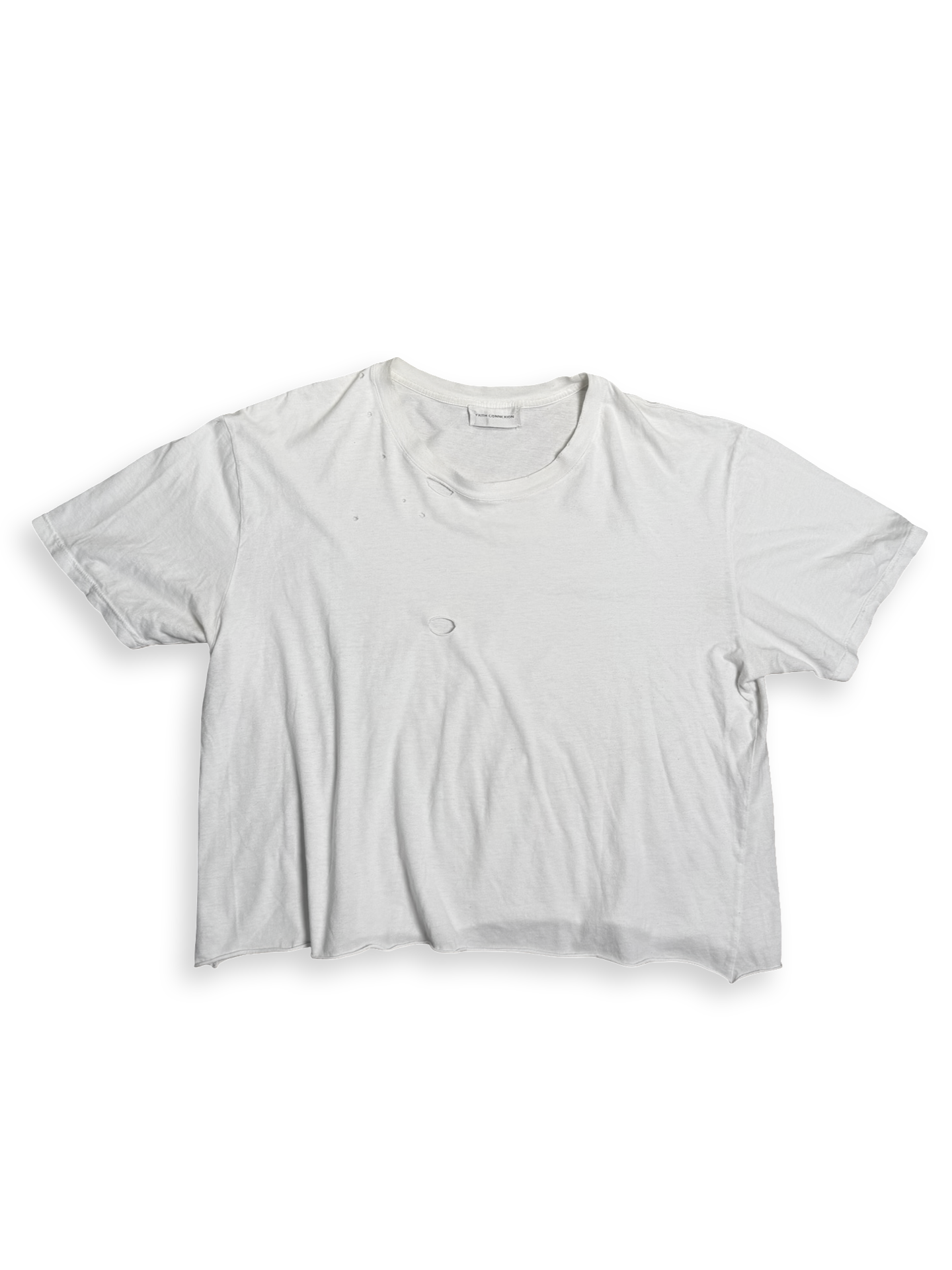 Fait Connexion cropped/distressed bolur L