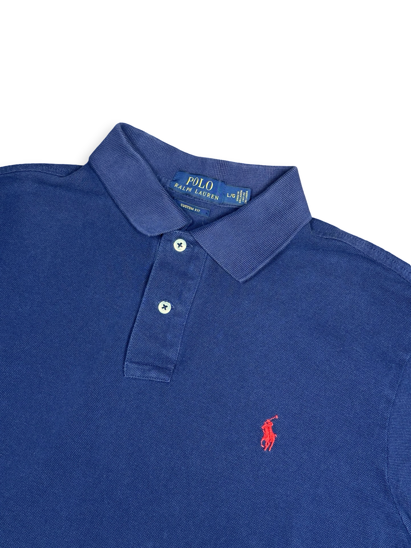 Ralph Lauren polo blá L