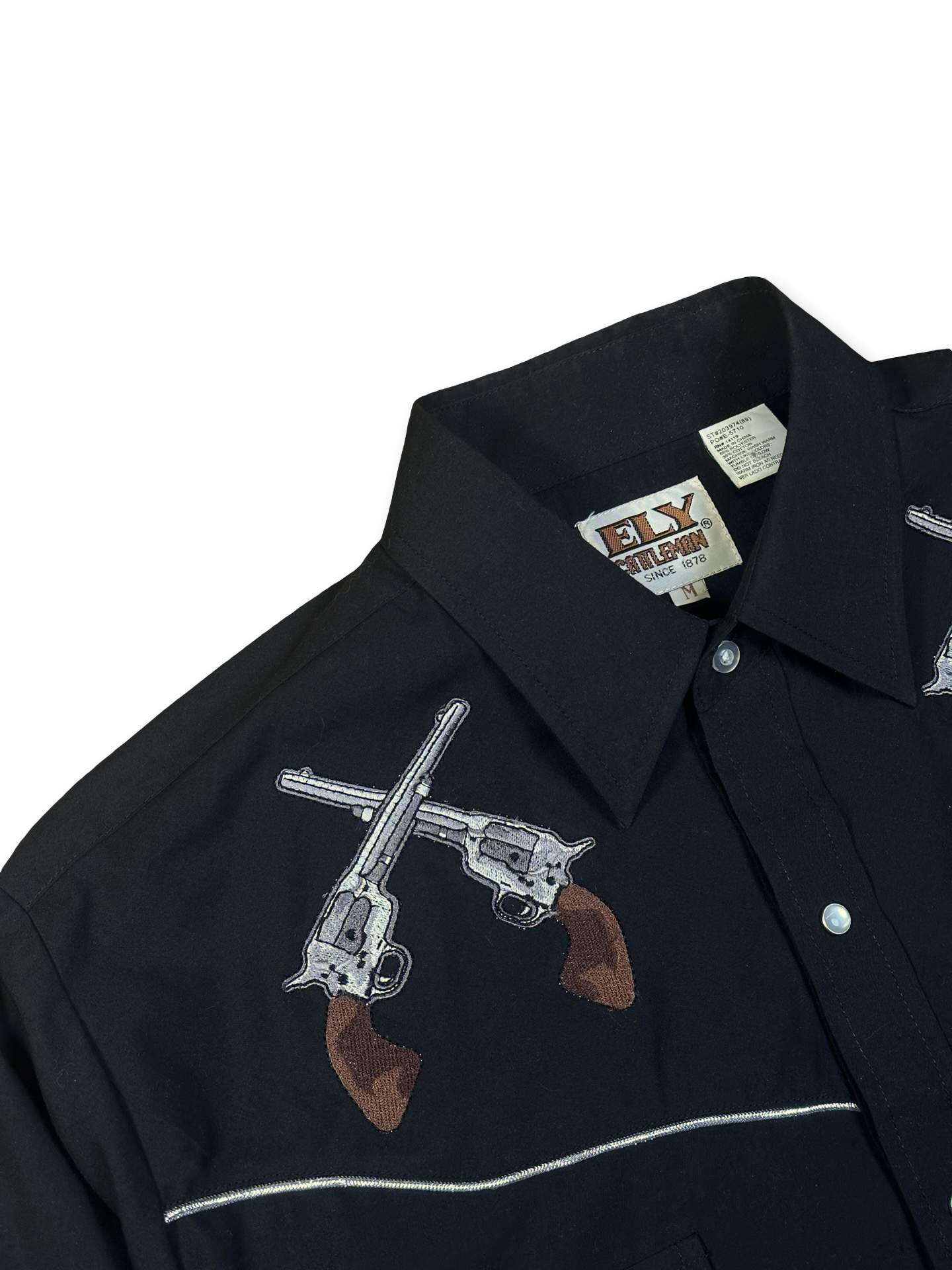 Vintage western skyrta fittar S