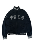 Polo zip-up peysa M