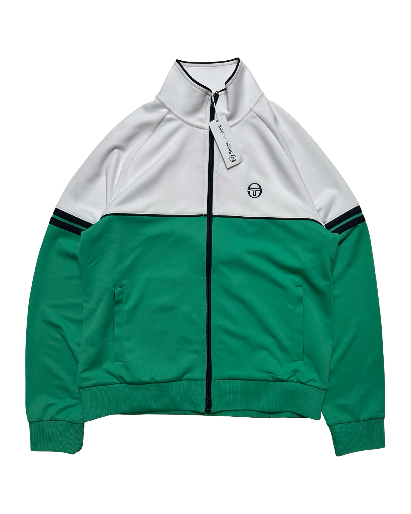 Sergio Tacchini track peysa M (ónotað)
