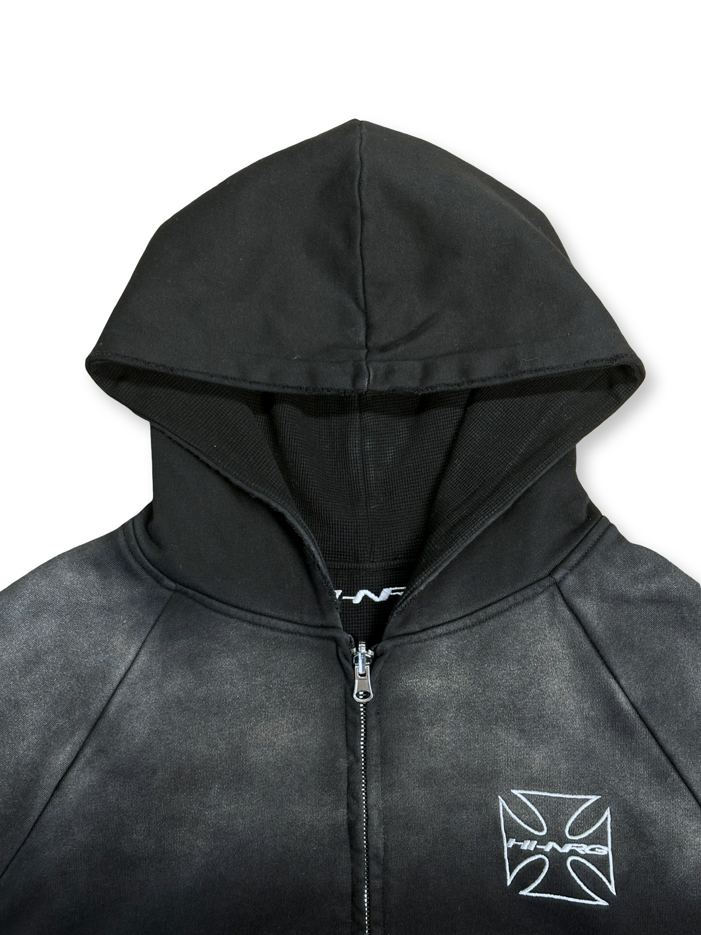 Hi-NRG reversible biker hoodie S