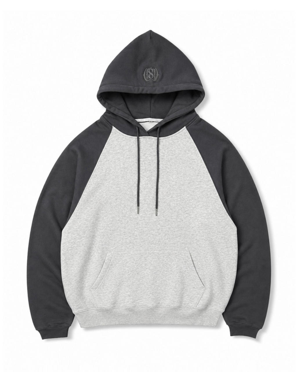 ESƎ Two-tone hoodie