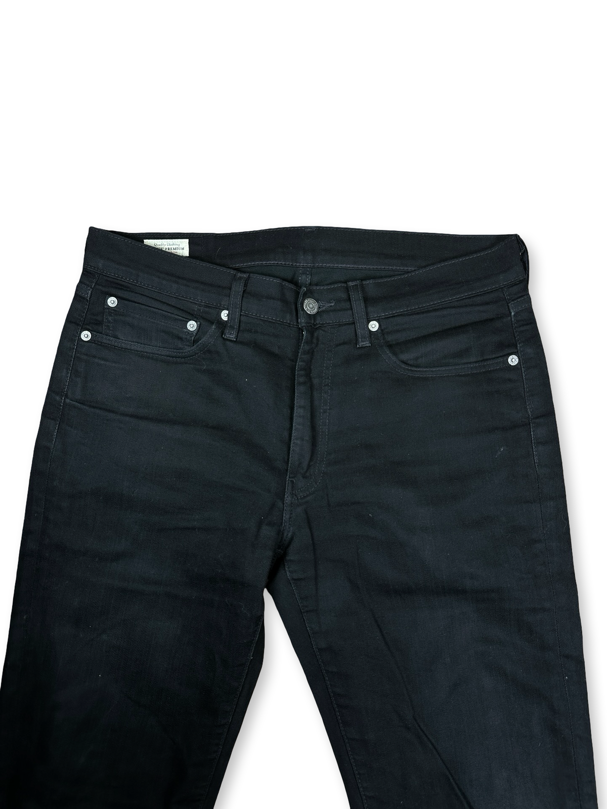 Levi's 514 straigh fit buxur svartar 32/30