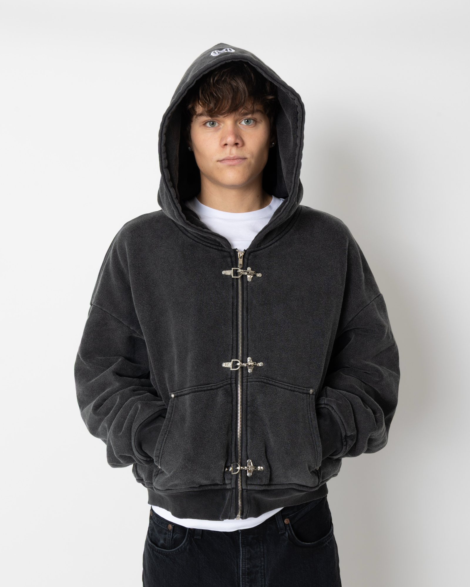 ESE Hooded Buckle Jacket