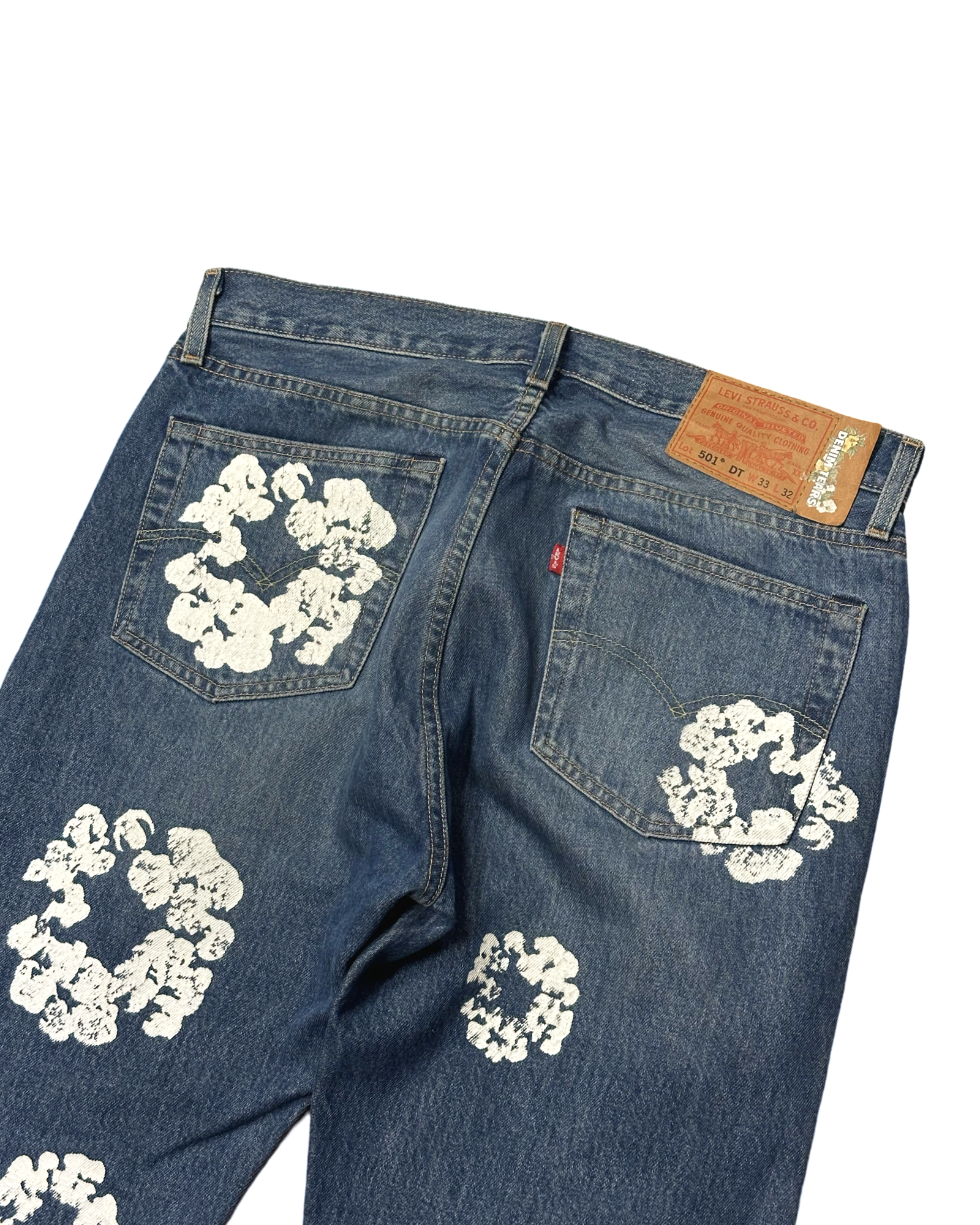 Levi’s Denim Tears 501 gallabuxur stærð 33/32 condition: 9,9/10