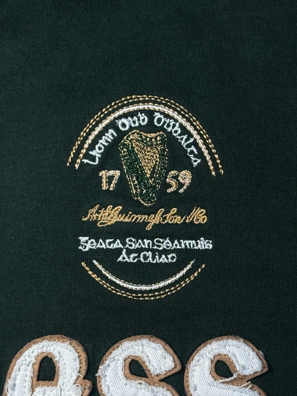 Guinness half-zip stærð S
