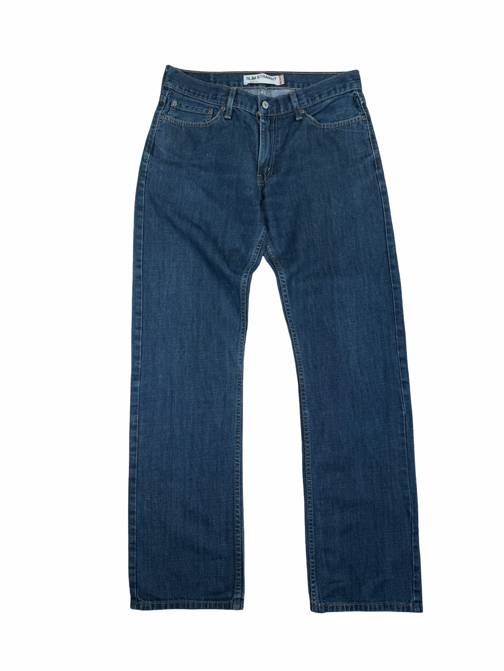 Vintage Levi’s slim straight fit gallabuxur 514. 34/34