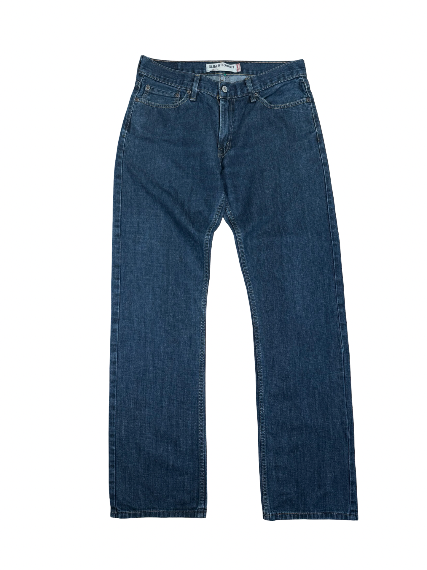 Vintage Levi’s slim straight fit gallabuxur 514. 34/34