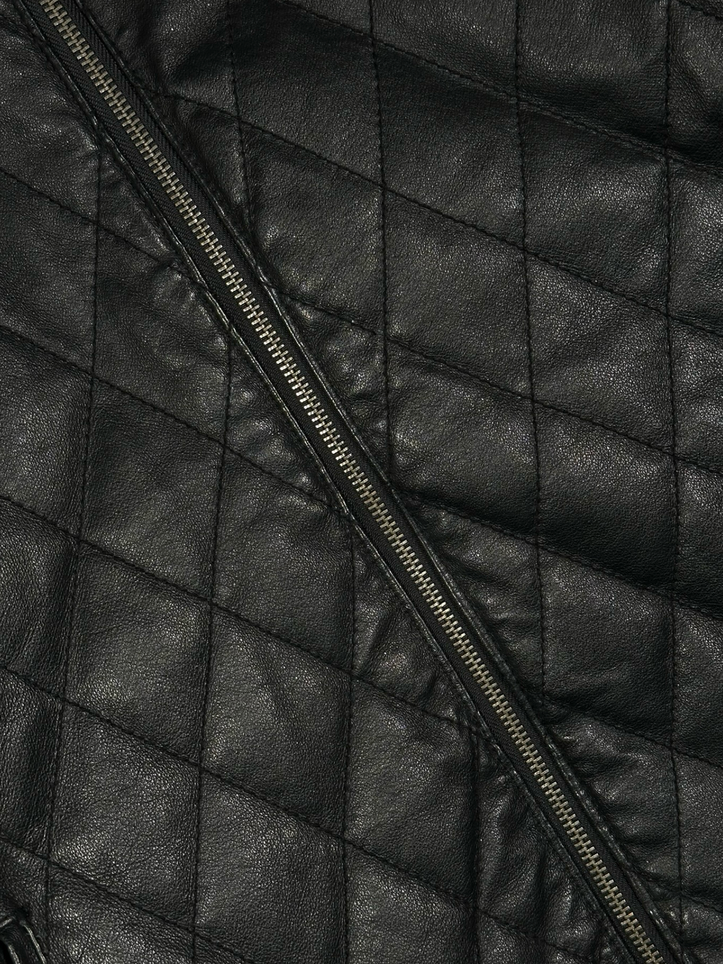 Barneys leður úlpa/jakki L