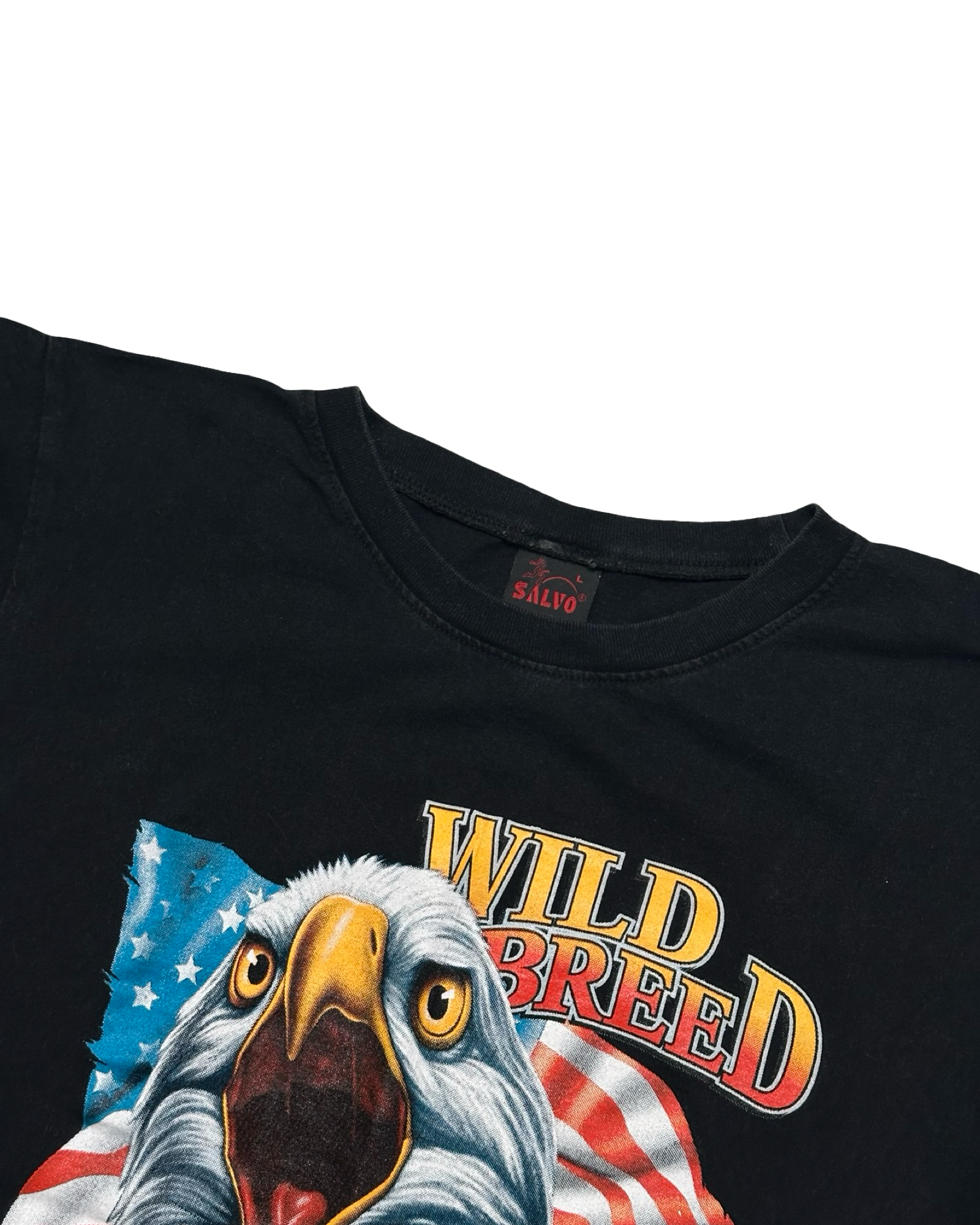 Amerískur bolur L fittar S