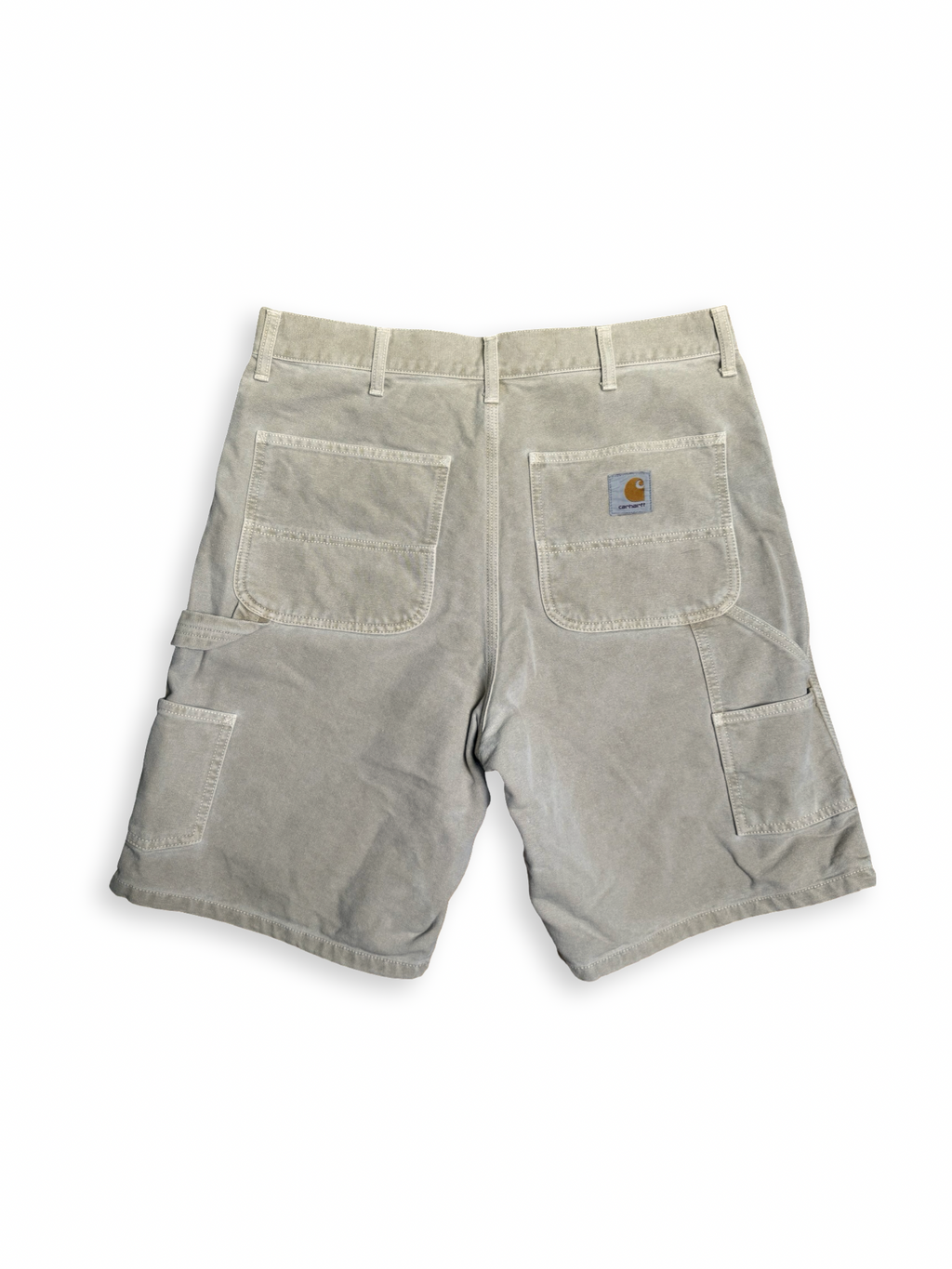 Carhartt Double knee stuttbuxur beige 32
