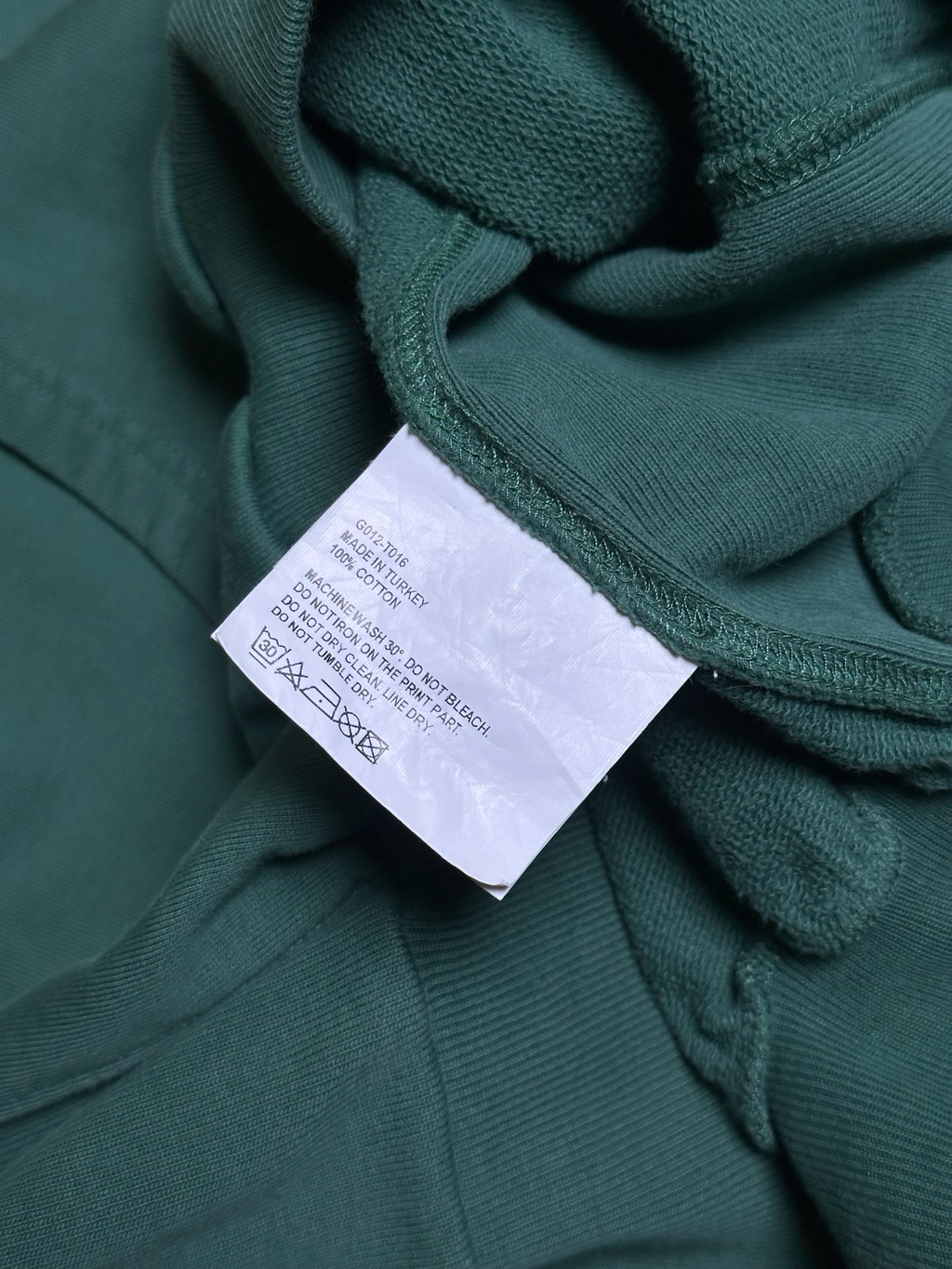 Gosha Rubchinskiy boxy hoodie L