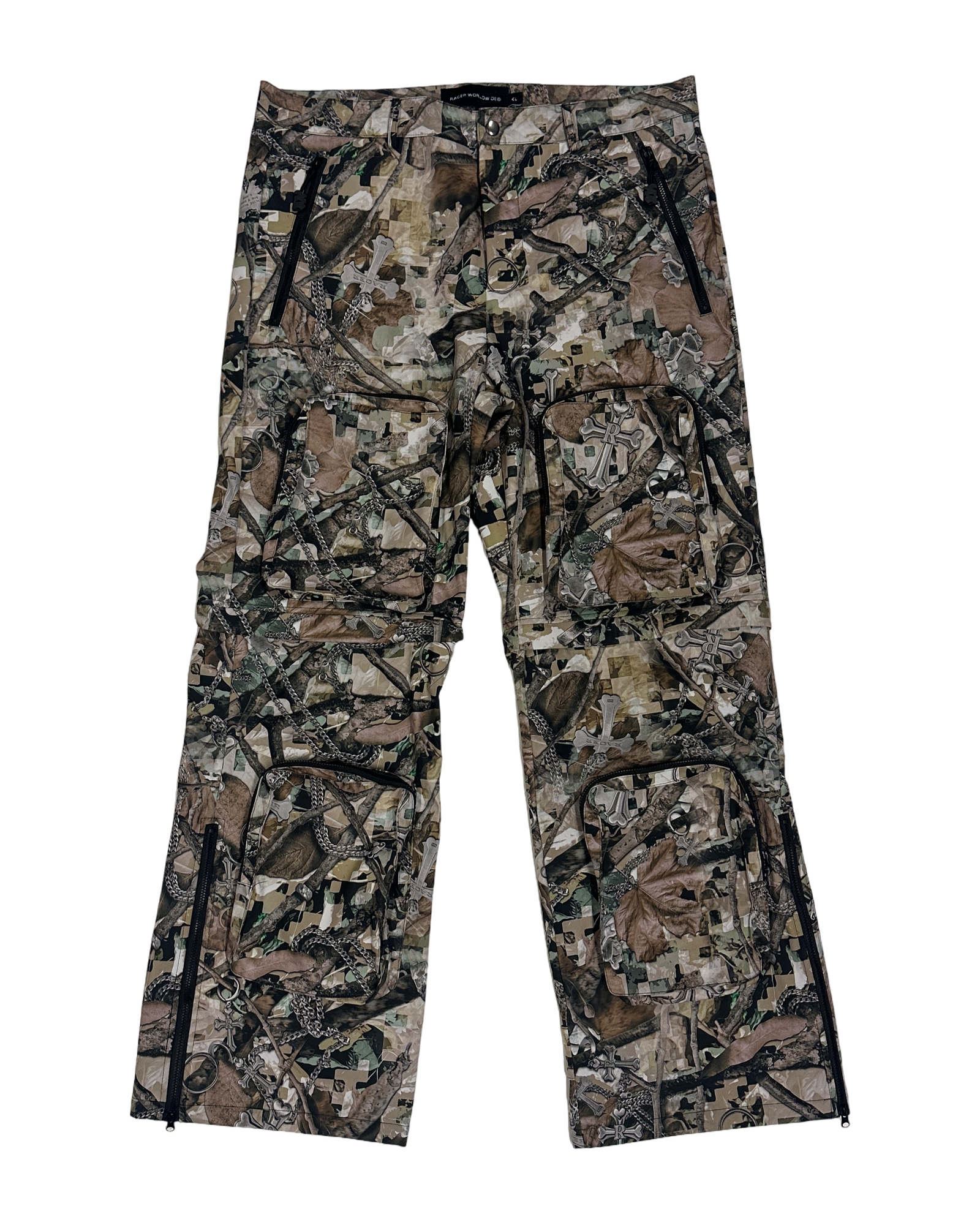 Racer Worldwide cargo camo buxur XL