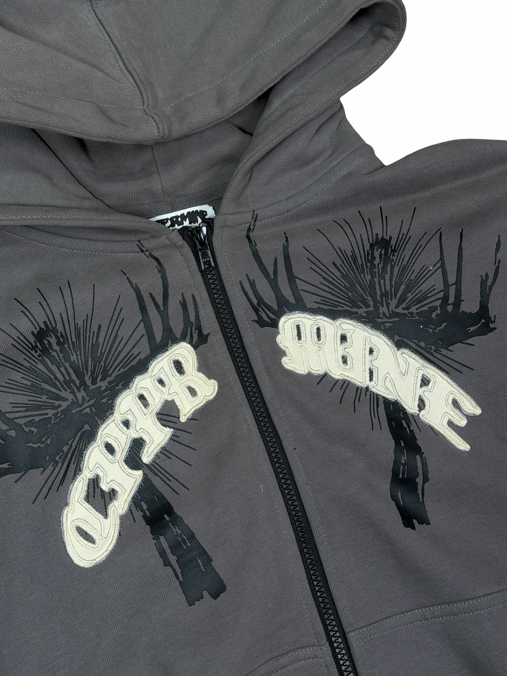 Coppermine zip-up hettupeysa