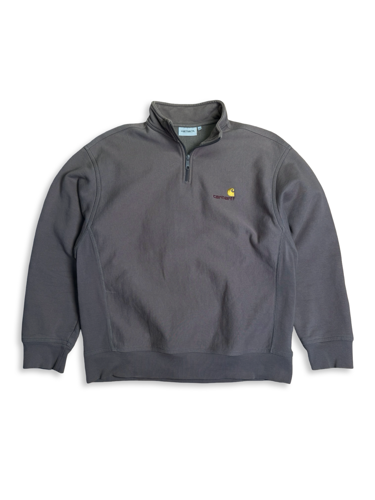 Carhartt quarter zip peysa L