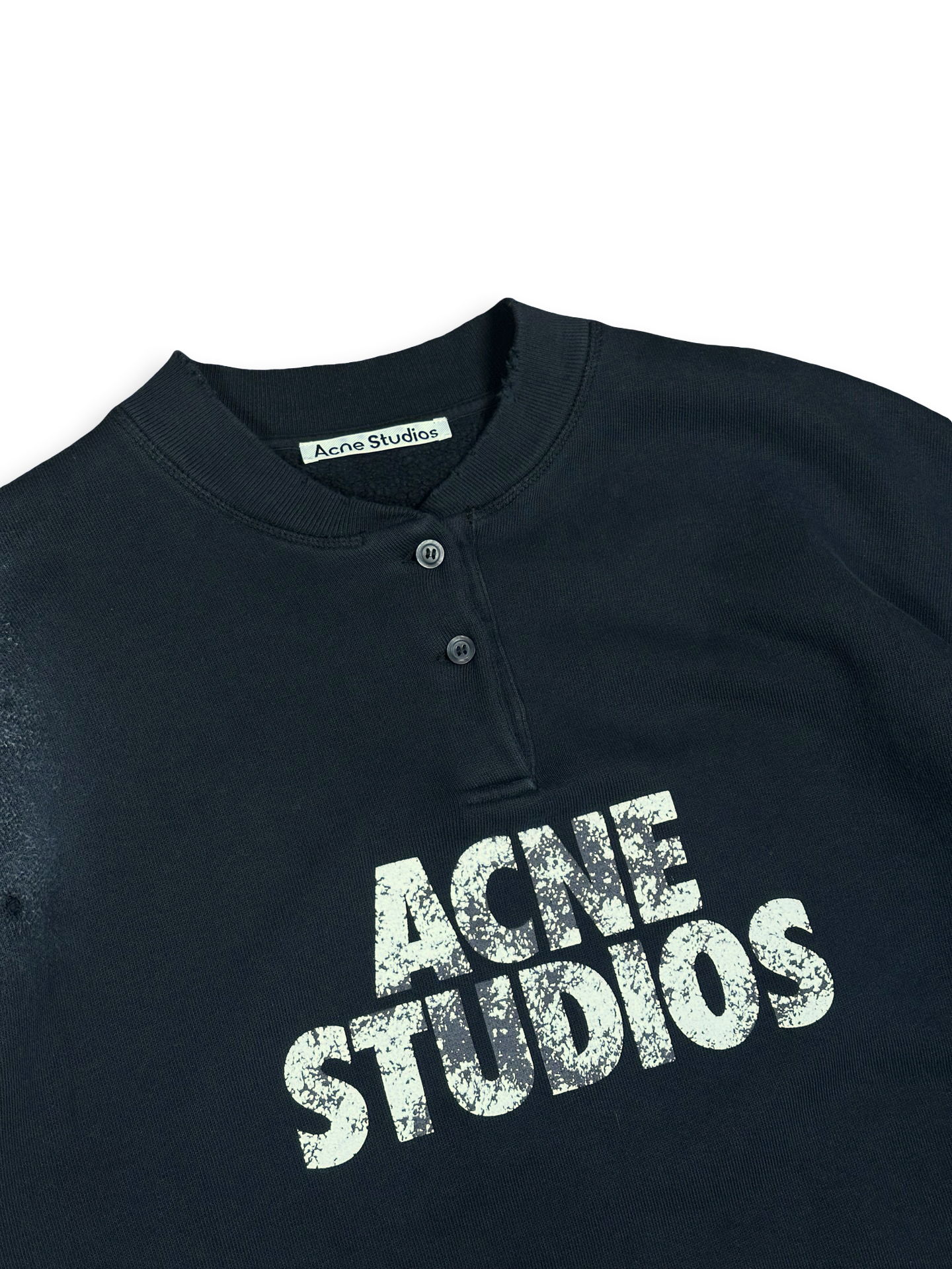 Acne Studios thrashed hneppt crewneck M (ónotuð)