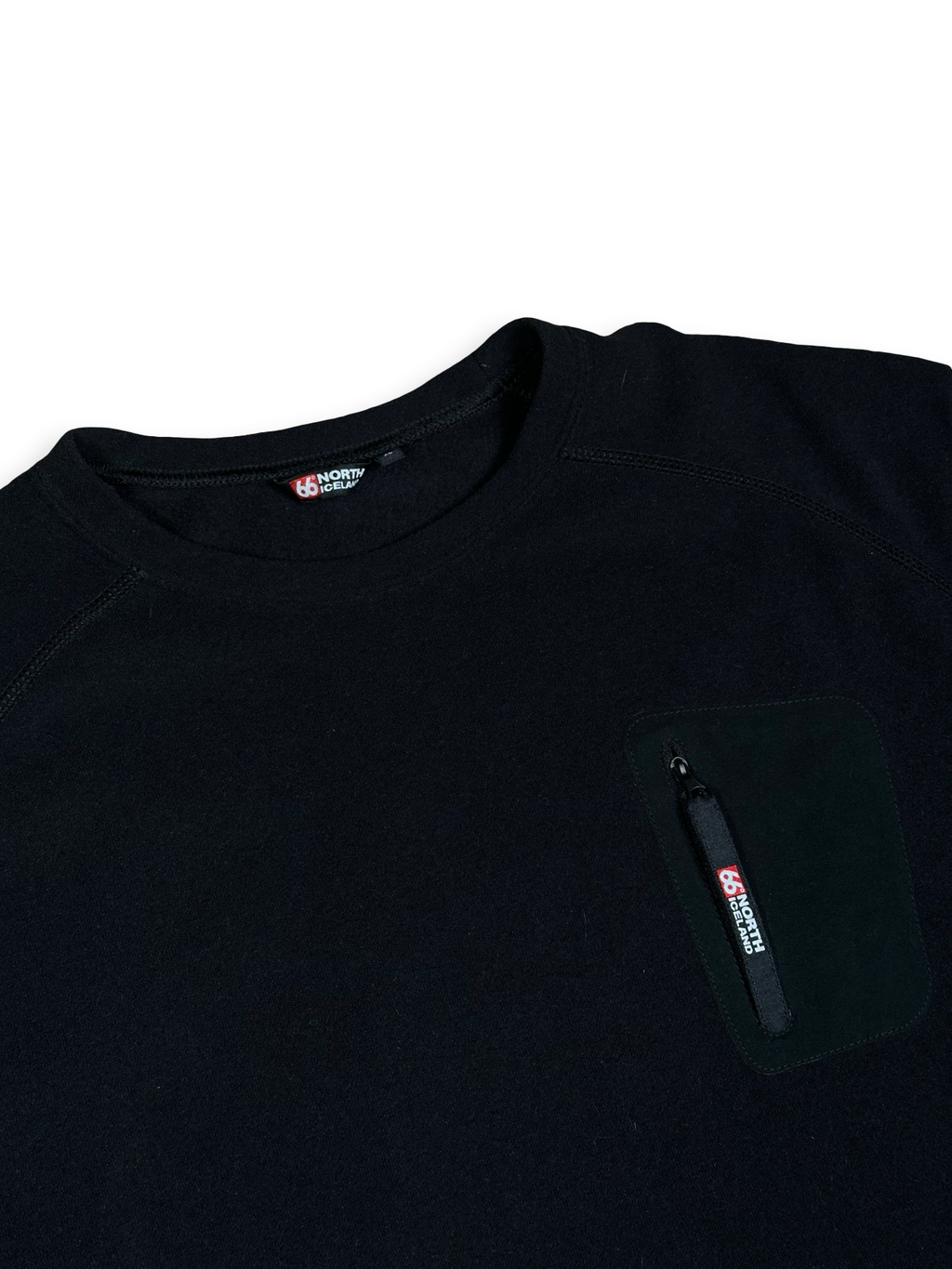 66 Norður crewneck með vasa XL