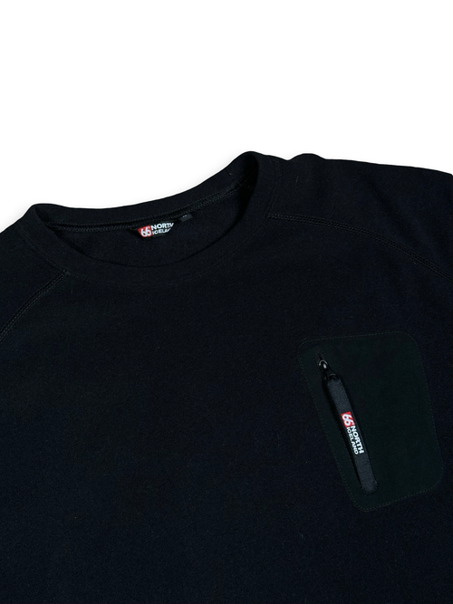 66 Norður crewneck með vasa XL