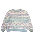 Vintage knit peysa S