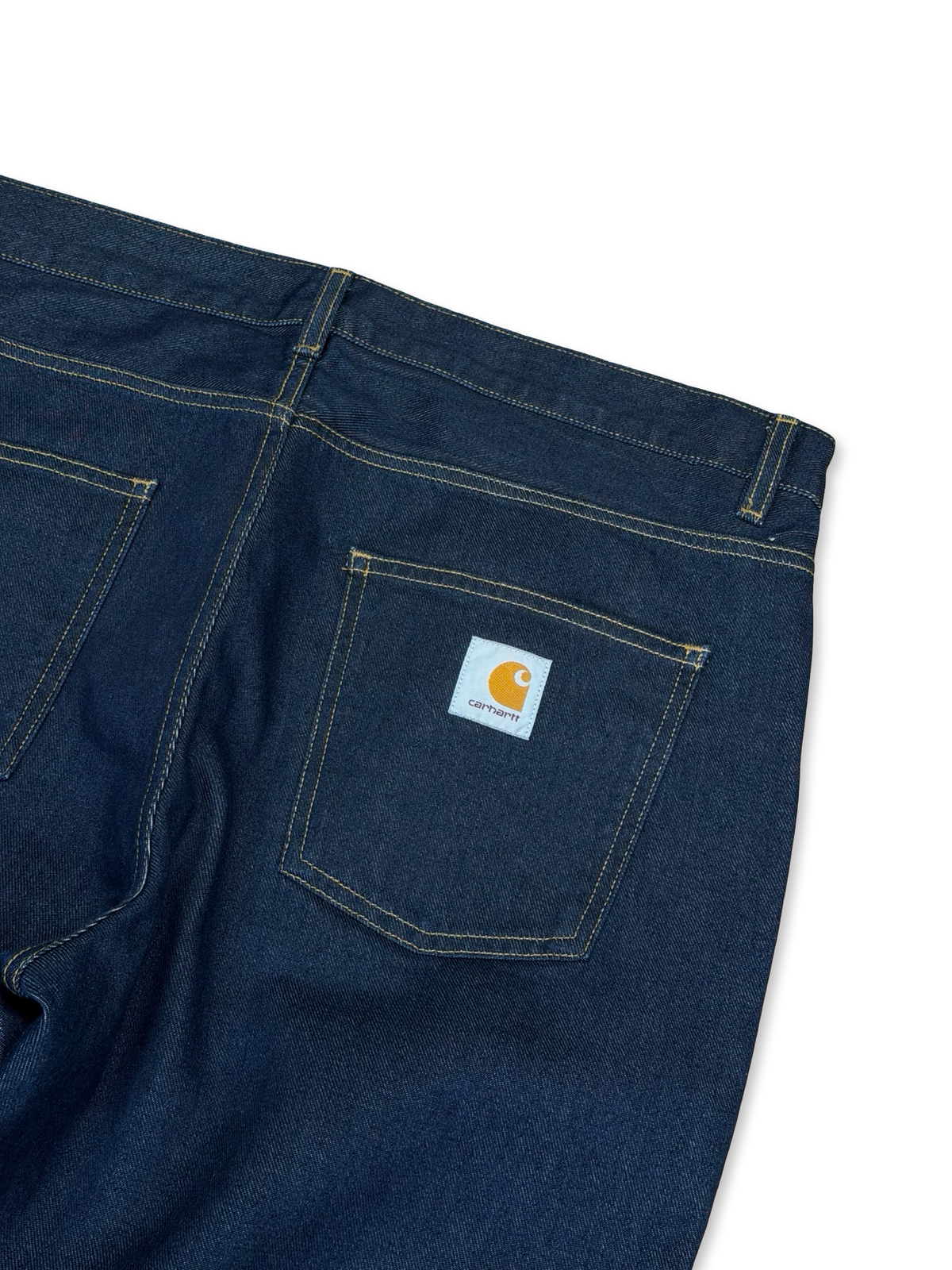 Carhartt bláar Newel buxur 36 (ónotaðar)