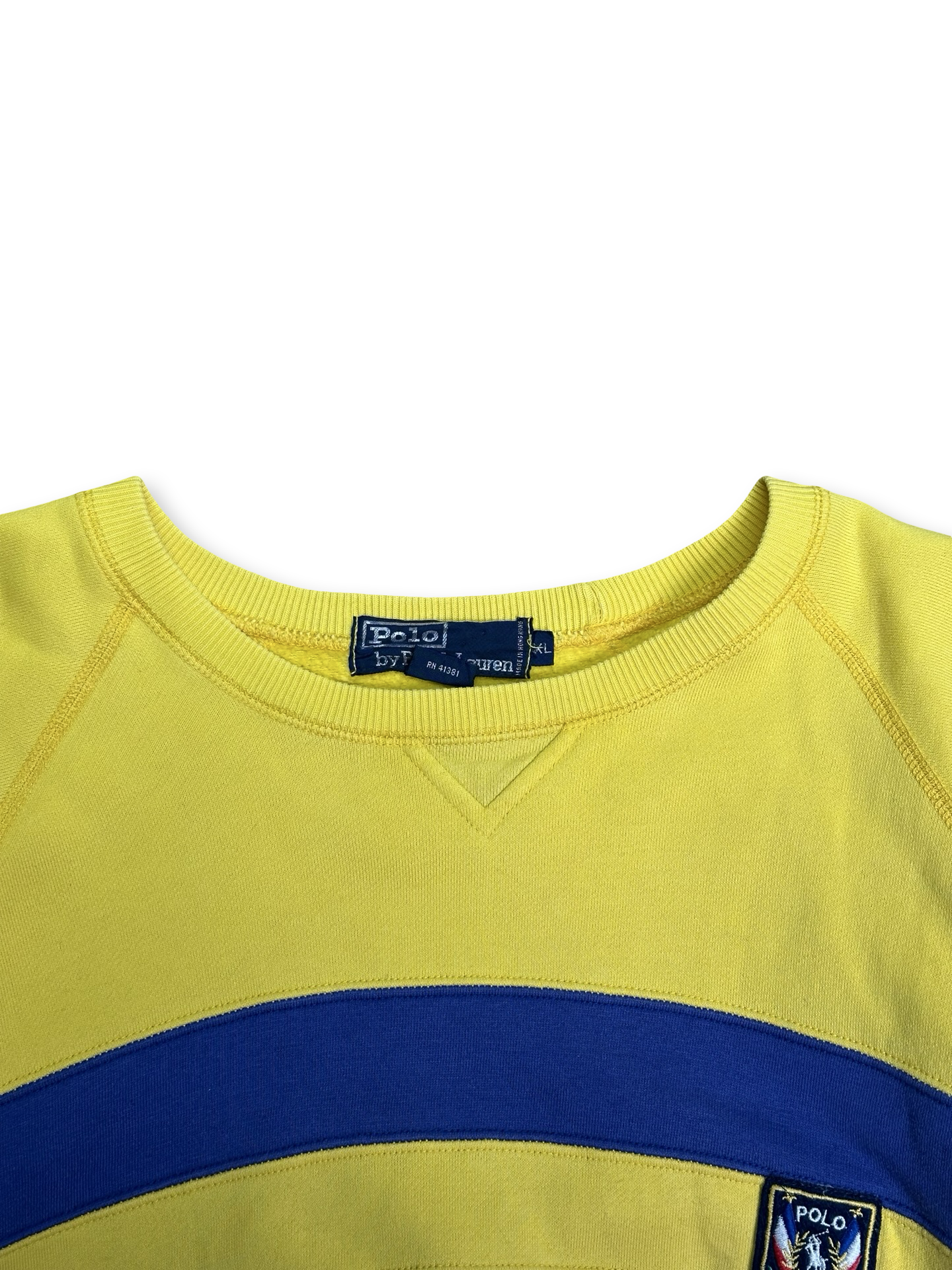 Vintage Polo crewneck peysa boxy XL