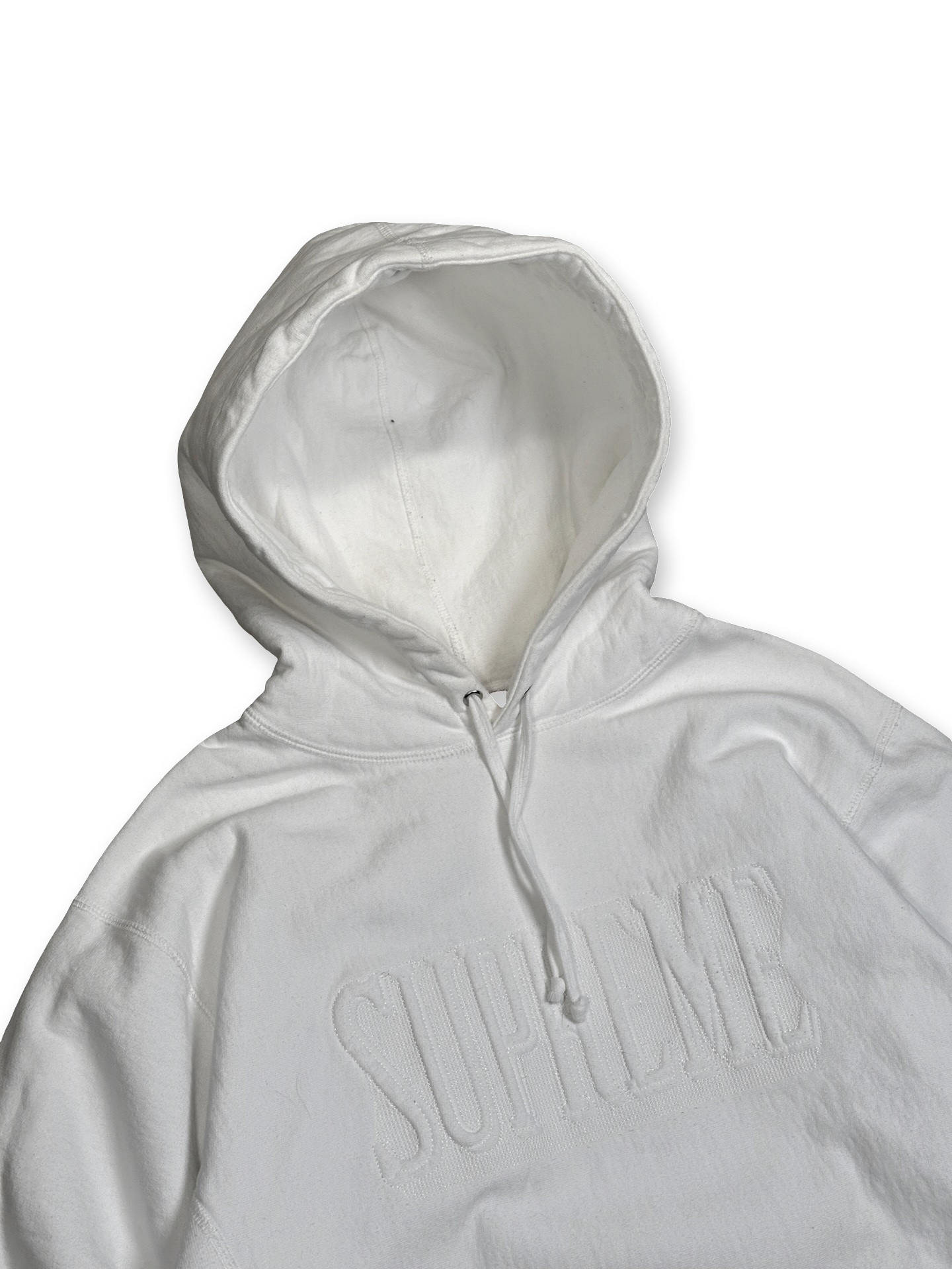 Supreme heavy weight hoodie fittar XL