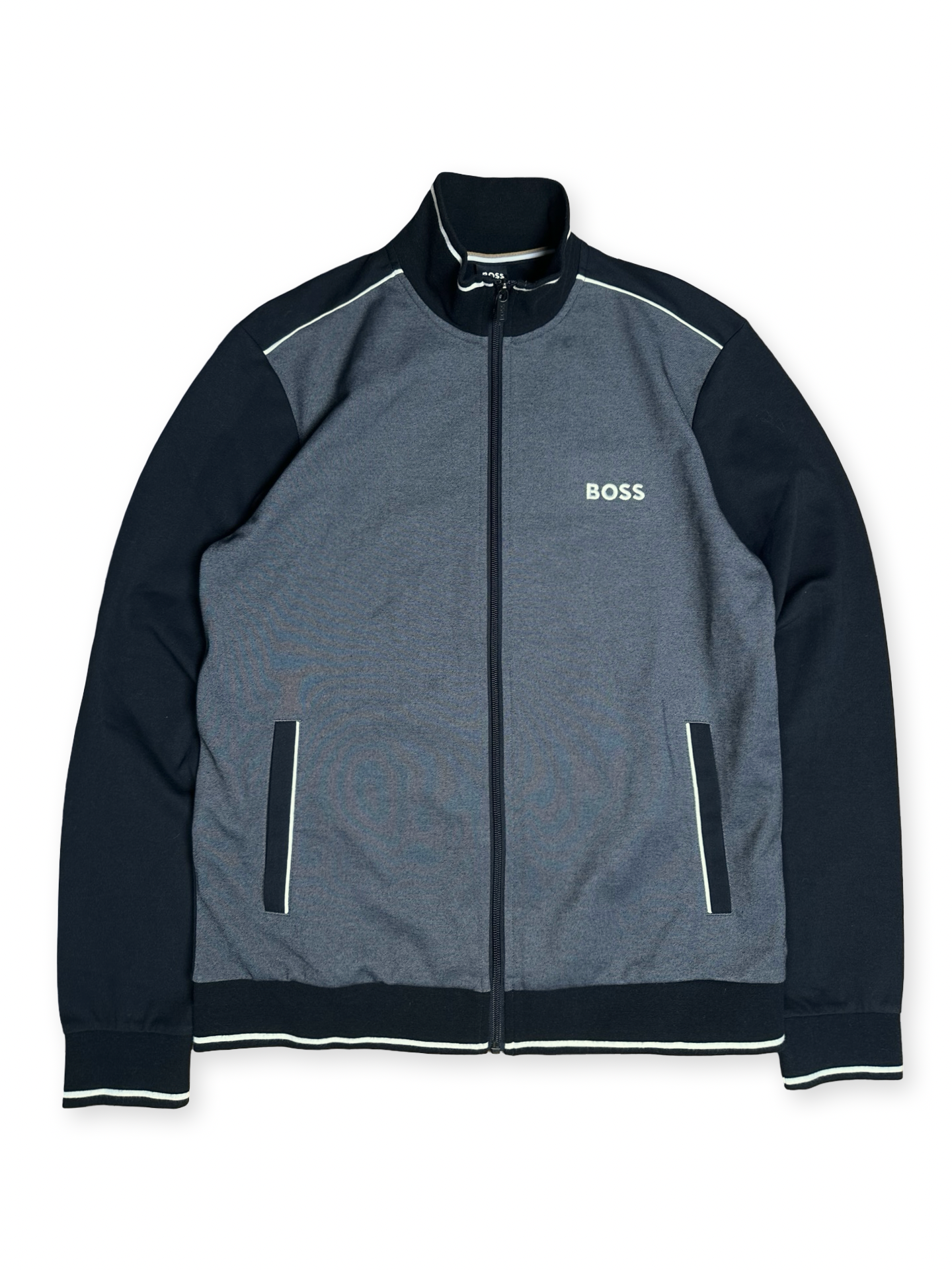 Boss zip peysa S
