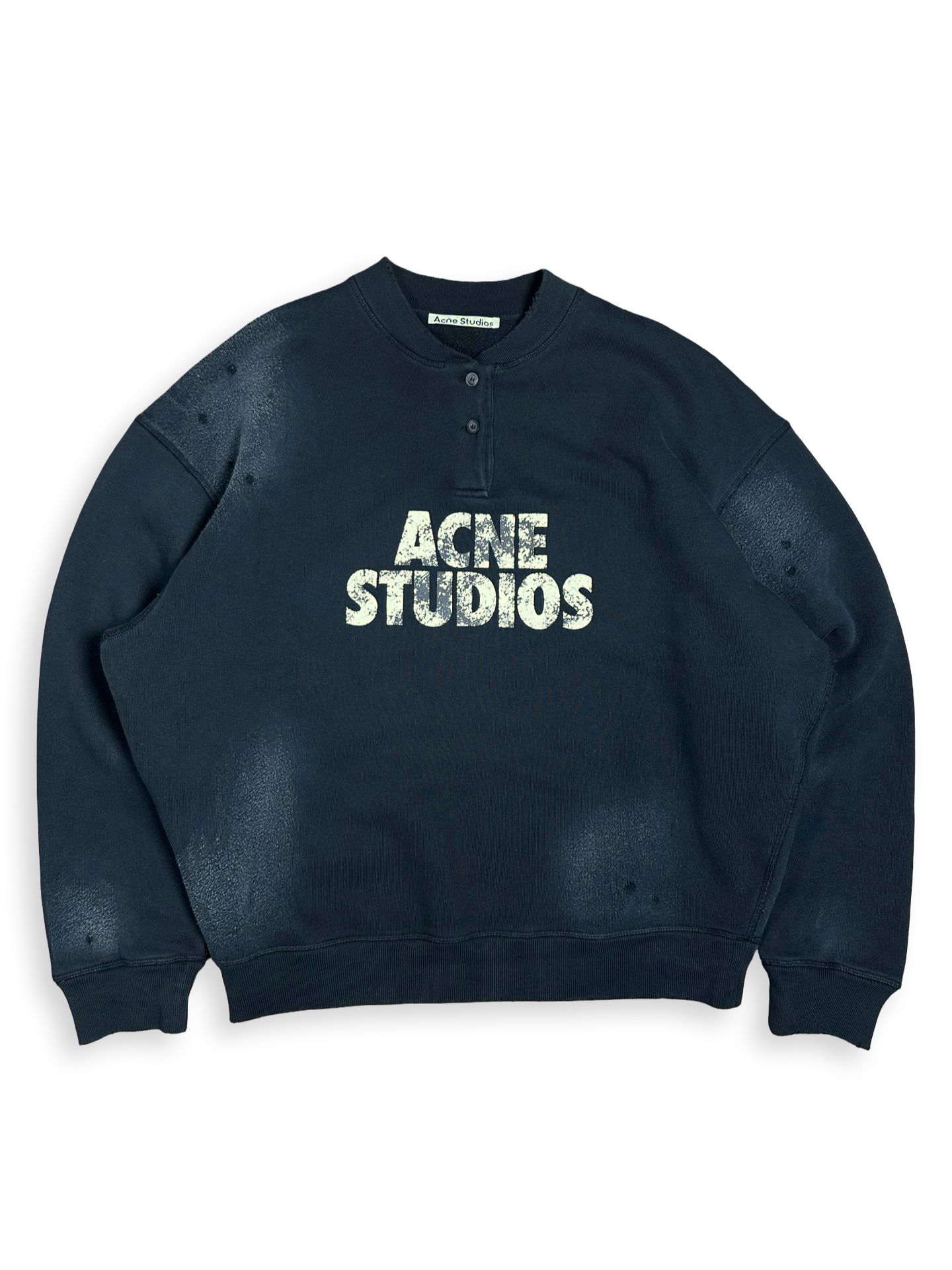 Acne Studios thrashed hneppt crewneck M (ónotuð)