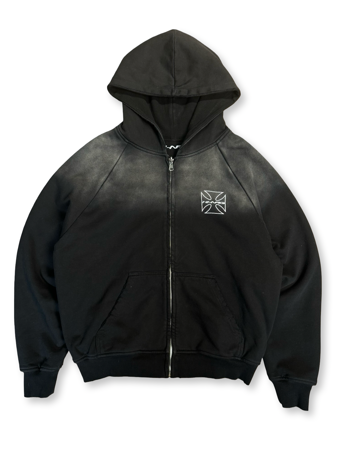 Hi-NRG reversible biker hoodie S
