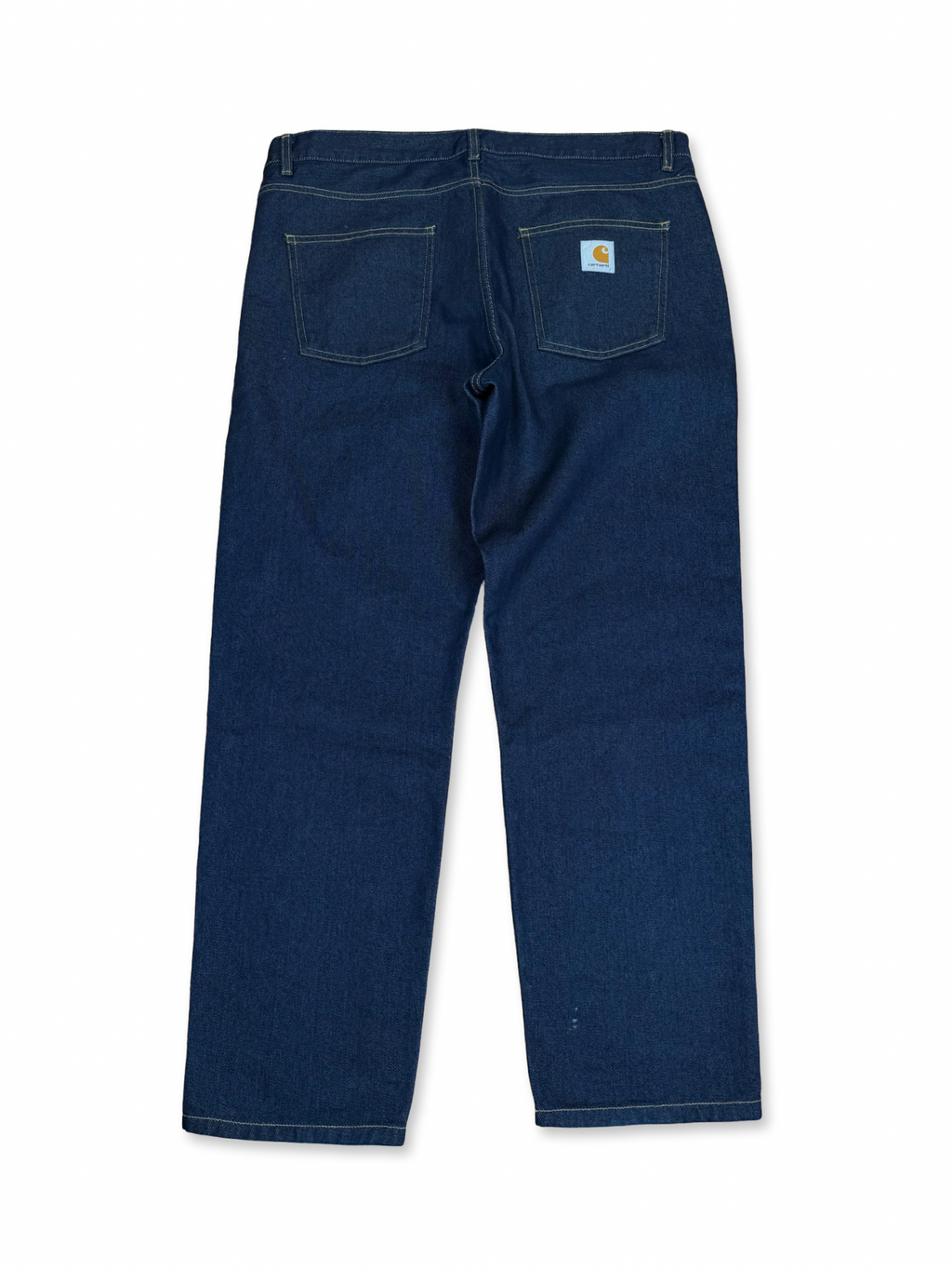 Carhartt bláar Newel buxur 36 (ónotaðar)
