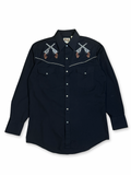 Vintage western skyrta fittar S