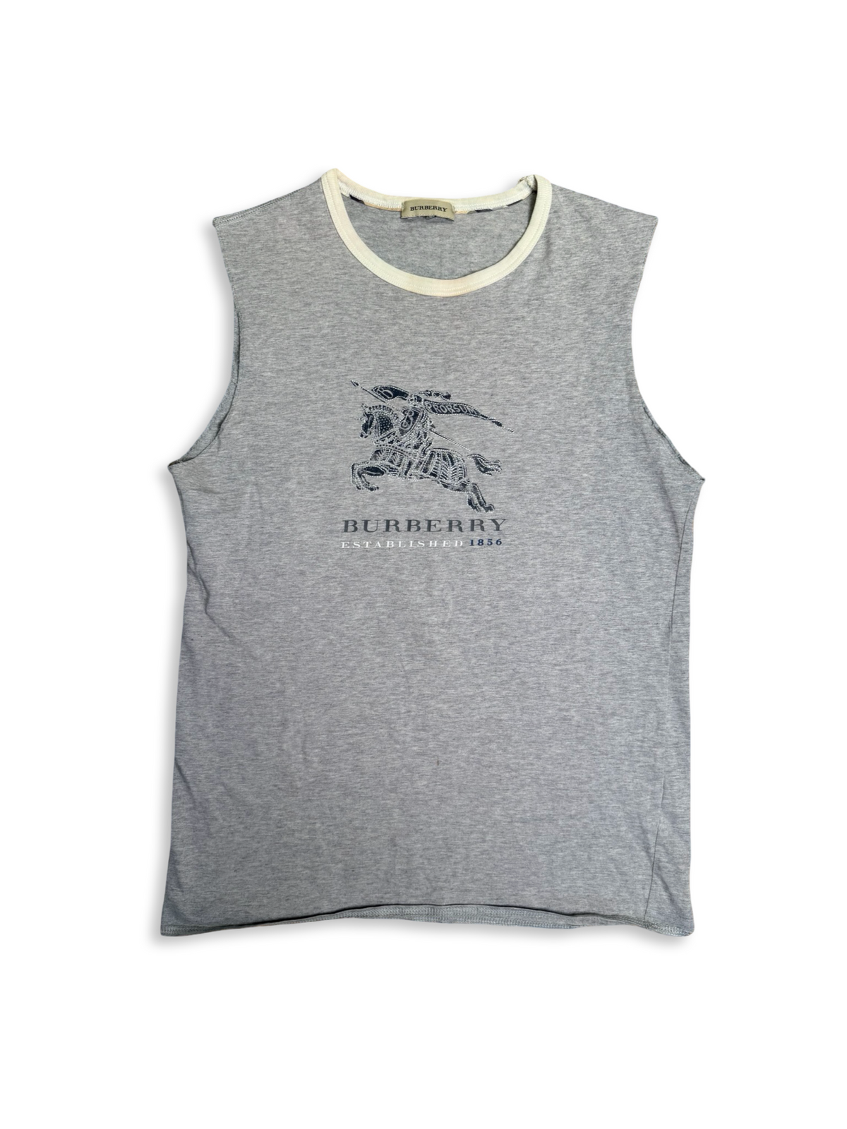 Vintage Burberry hlýrabolur fittar XS/S