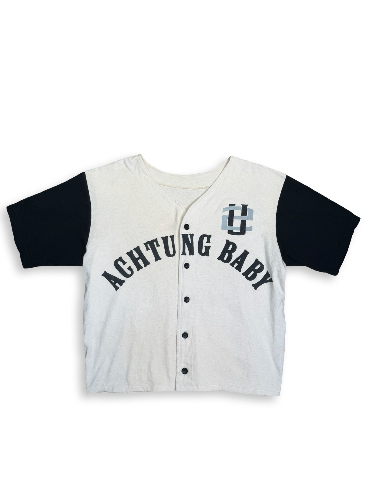 1992 U2 merch baseball treyja fittar M