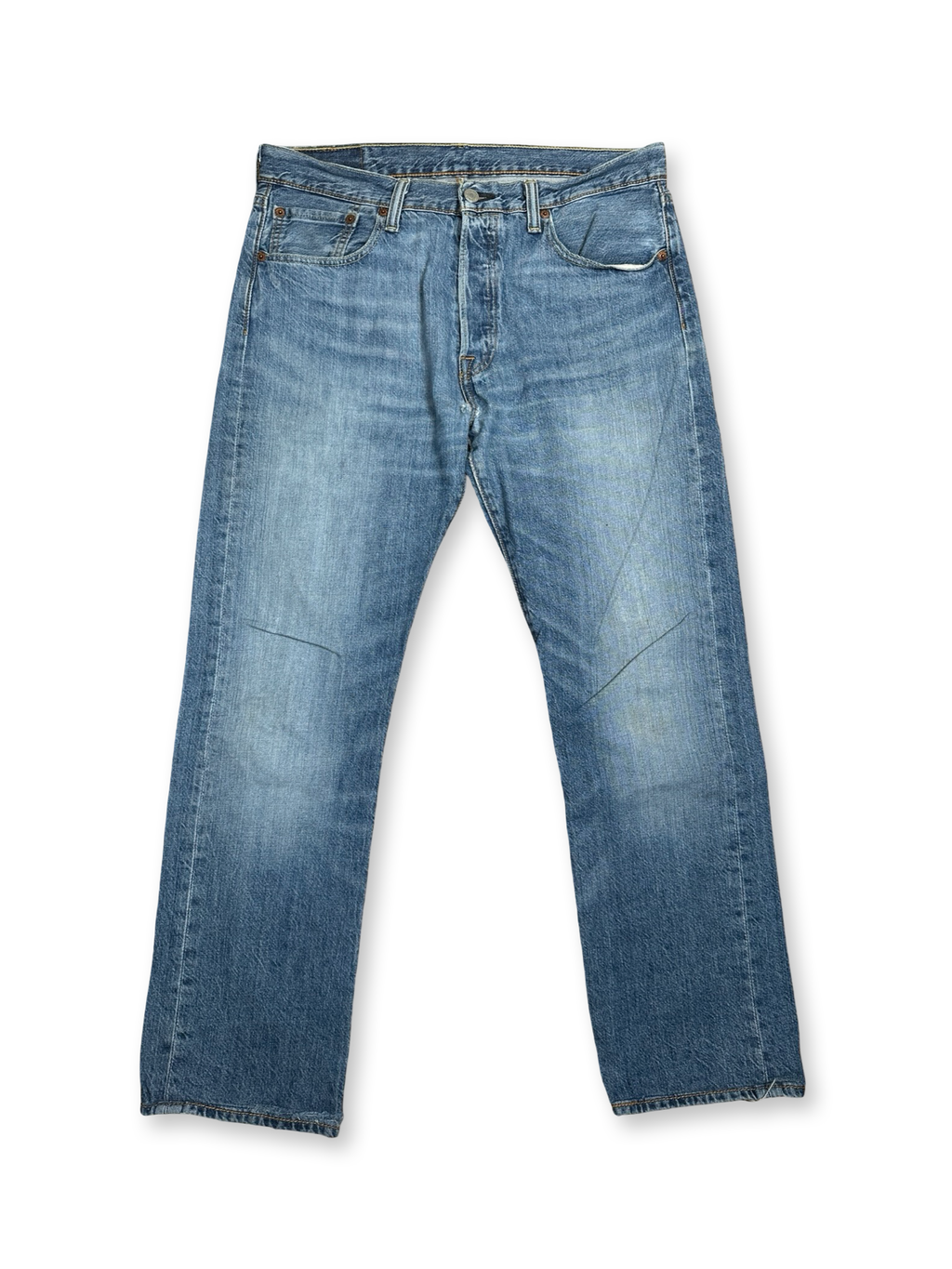 Levi's 501 vintage ljósbláar buxur fittar 31/32