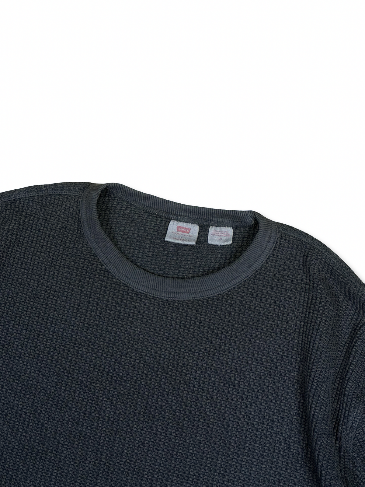 Levi's waffle peysa (cropped) L
