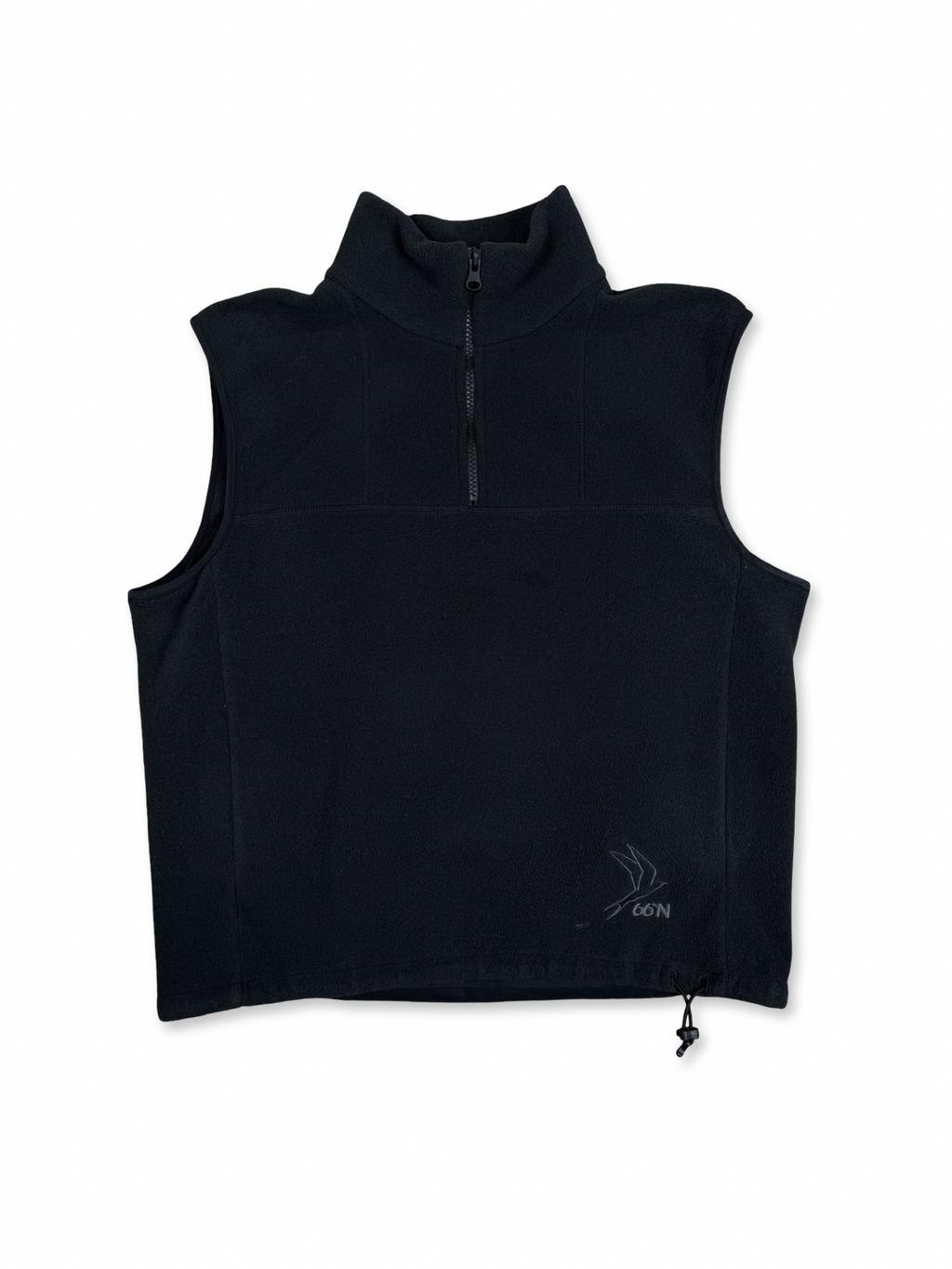 66 Norður dömu Kría Cropped zip neck vesti S