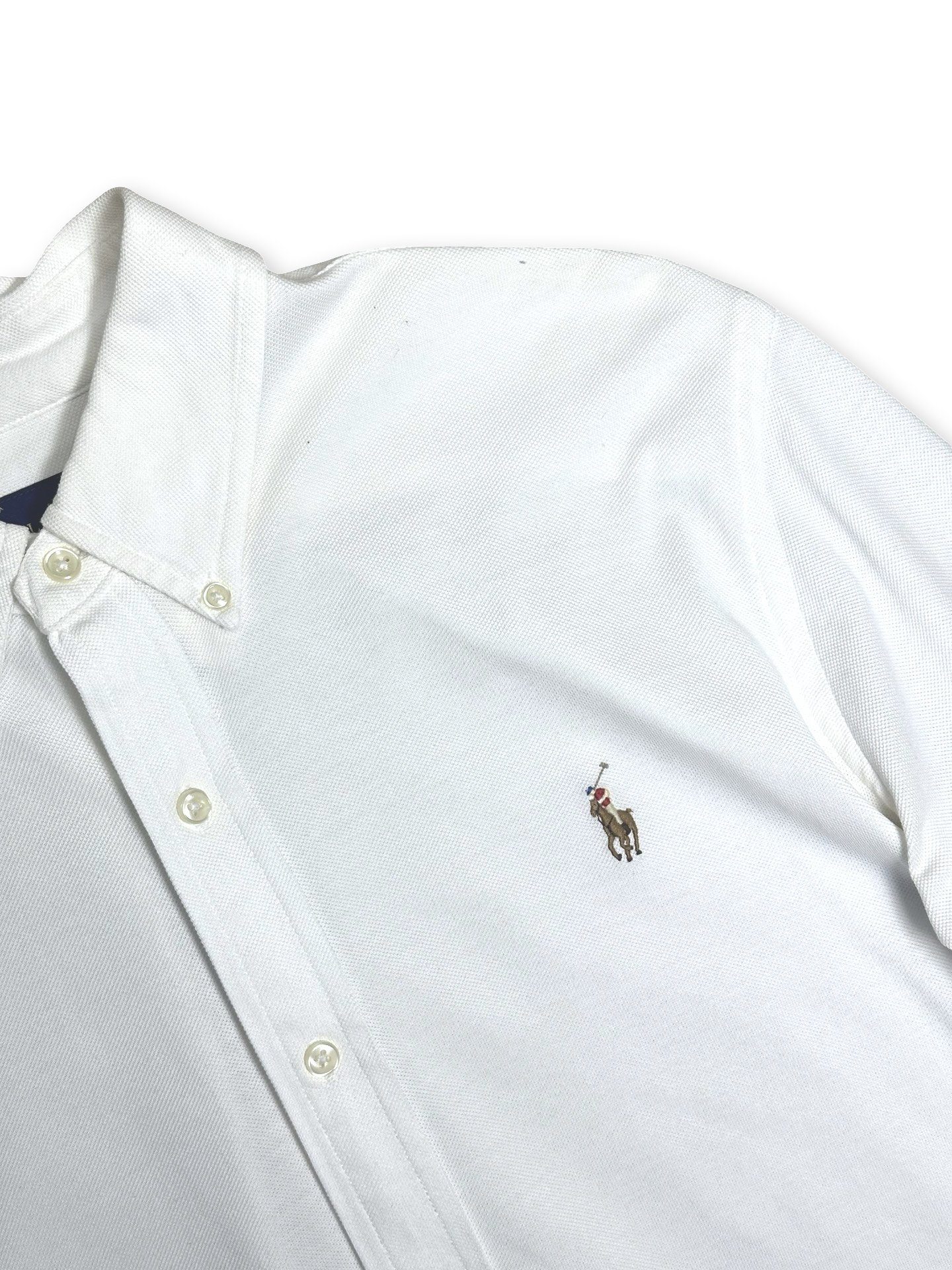 Hvít Ralph Lauren skyrta L