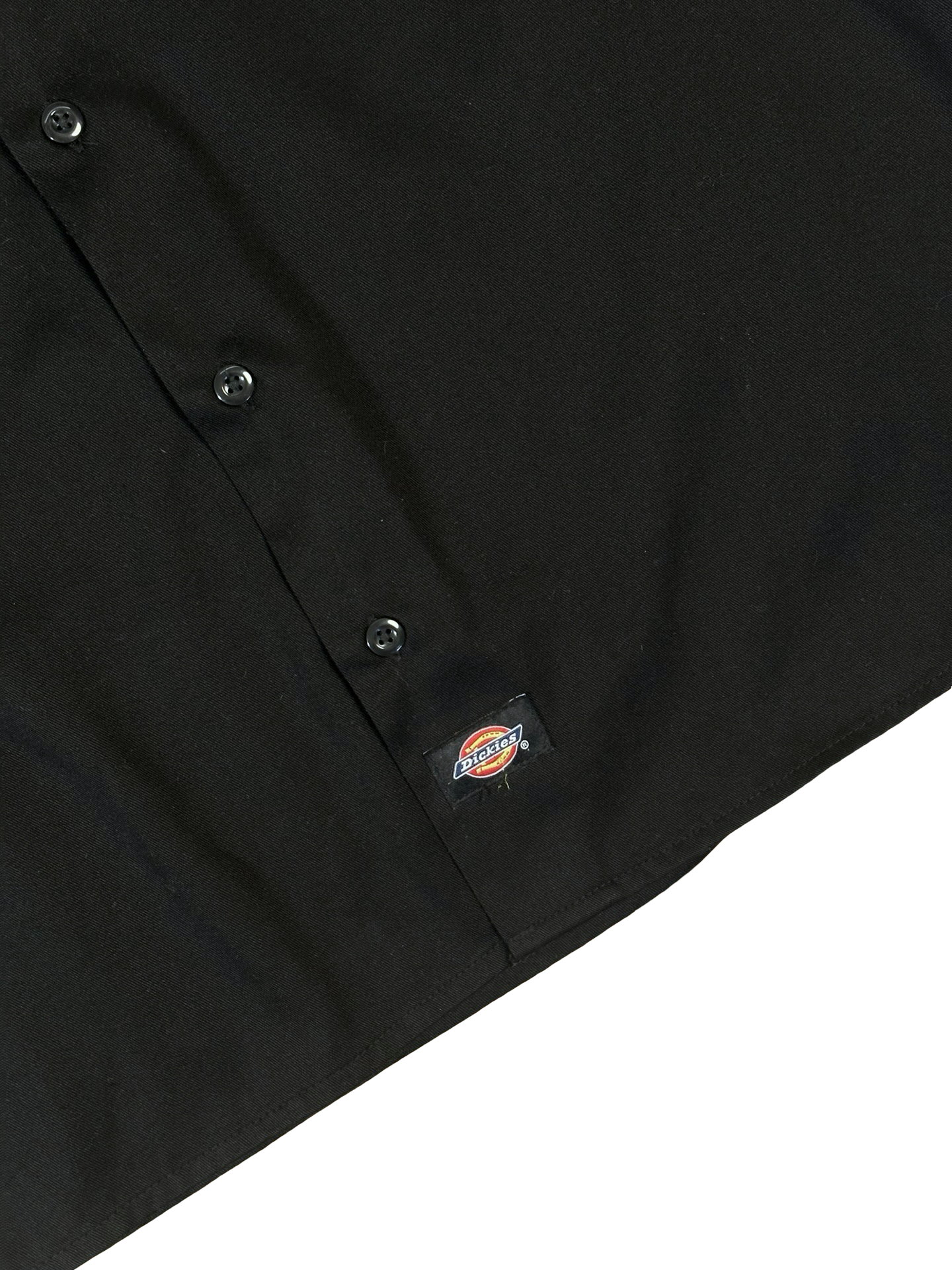 Dickies stuttermaskyrta svört L