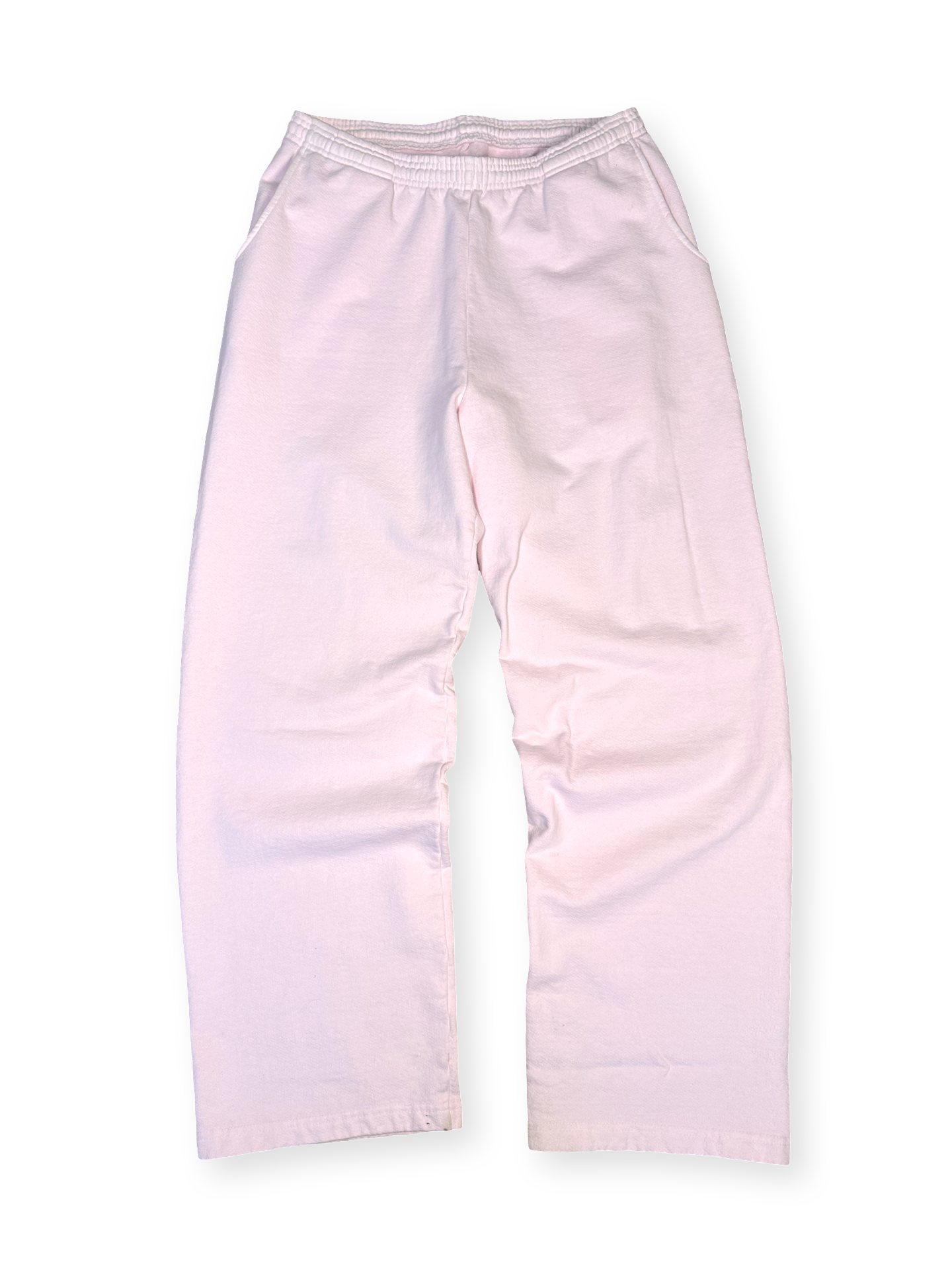 American Apparel bleikar blank joggers L
