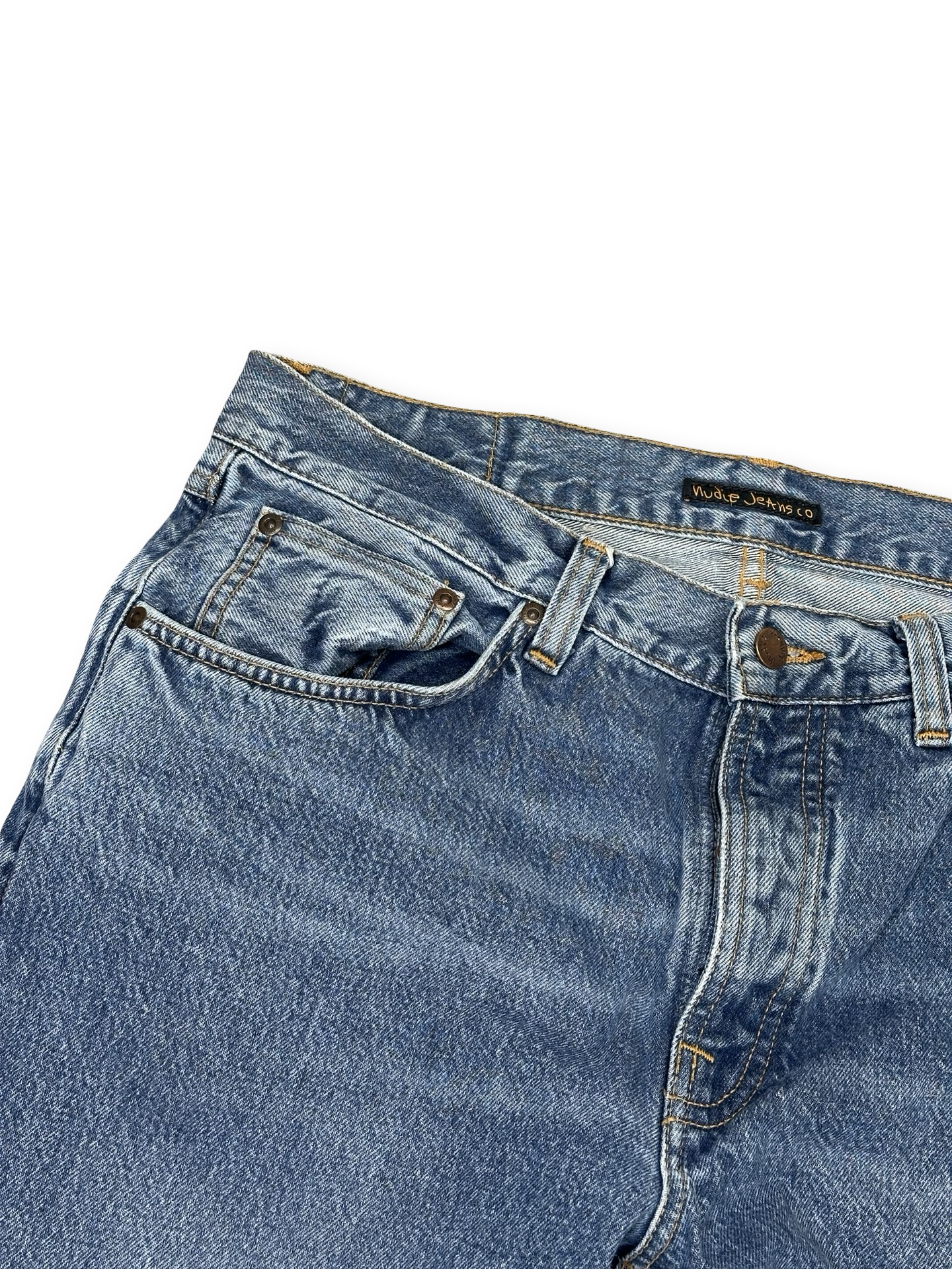 Nudie Jeans Rad Rufus gallabuxur 34/32
