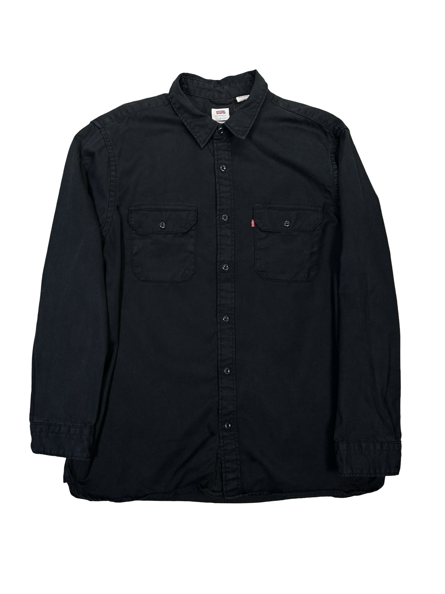 Levis svört skyrta L