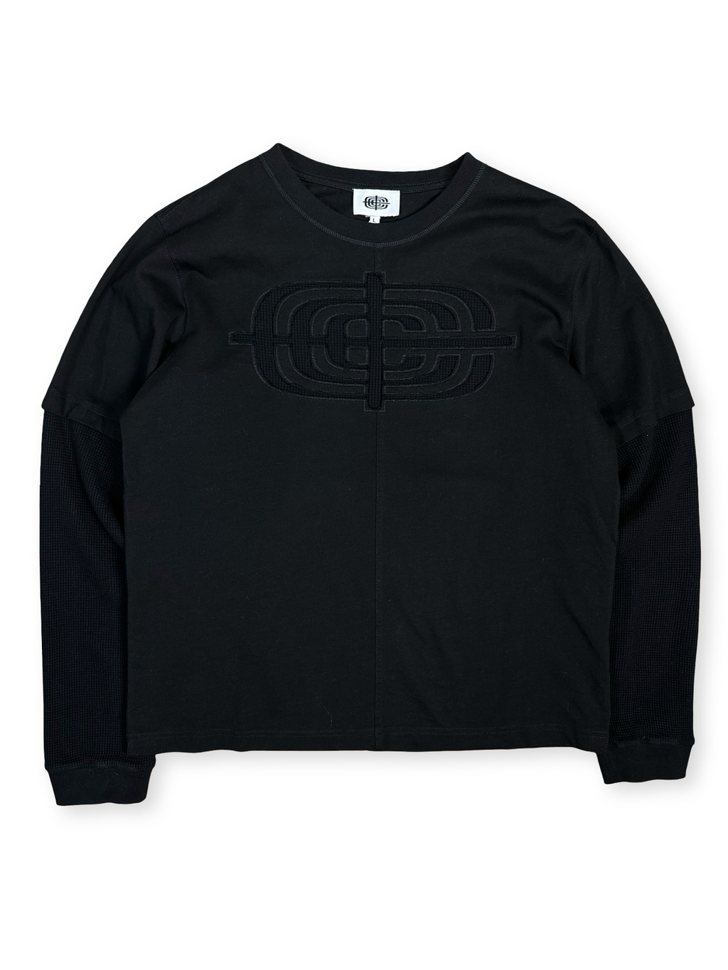 Child longsleeve bolur svartur L