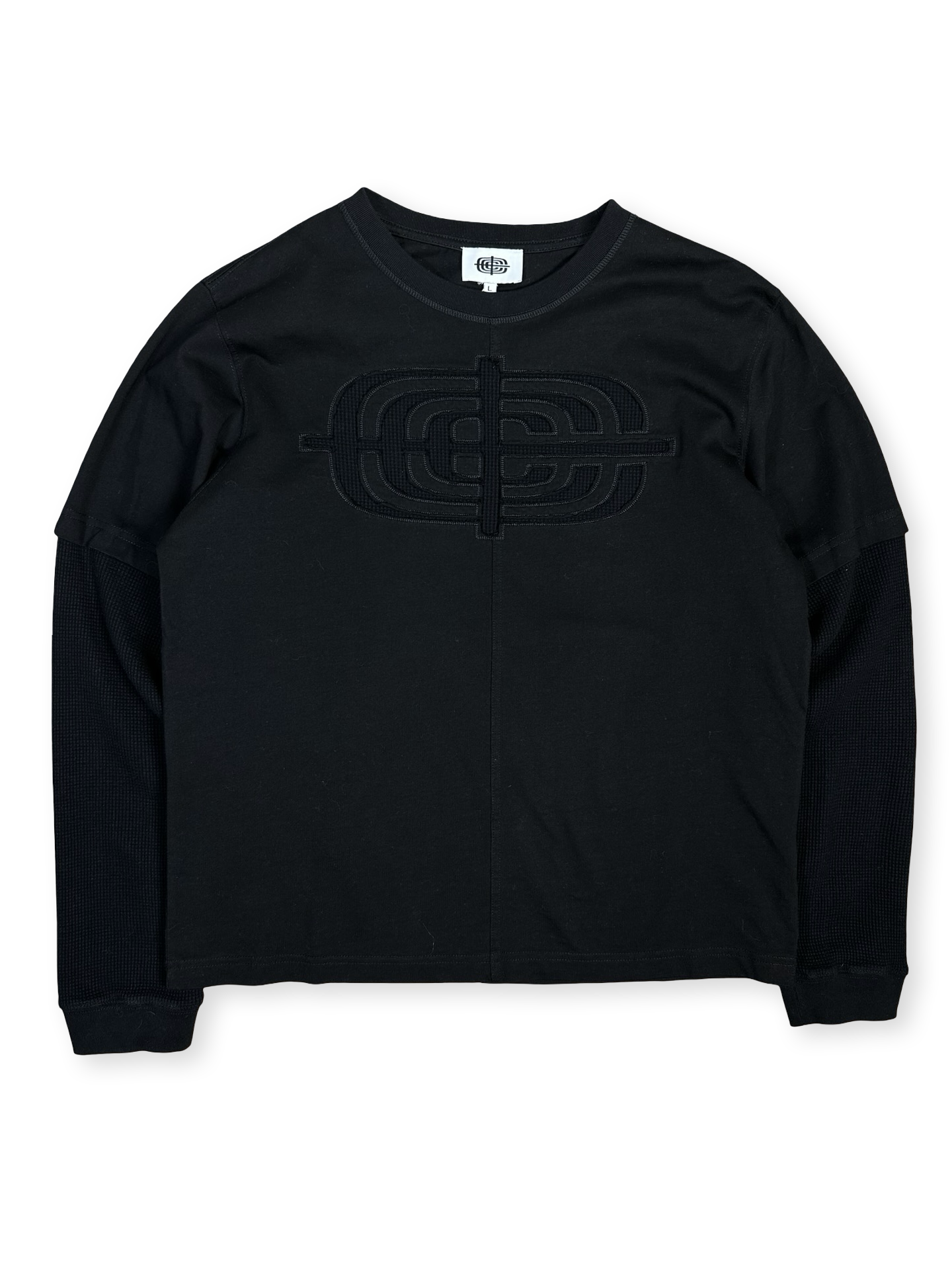 Child longsleeve bolur svartur L